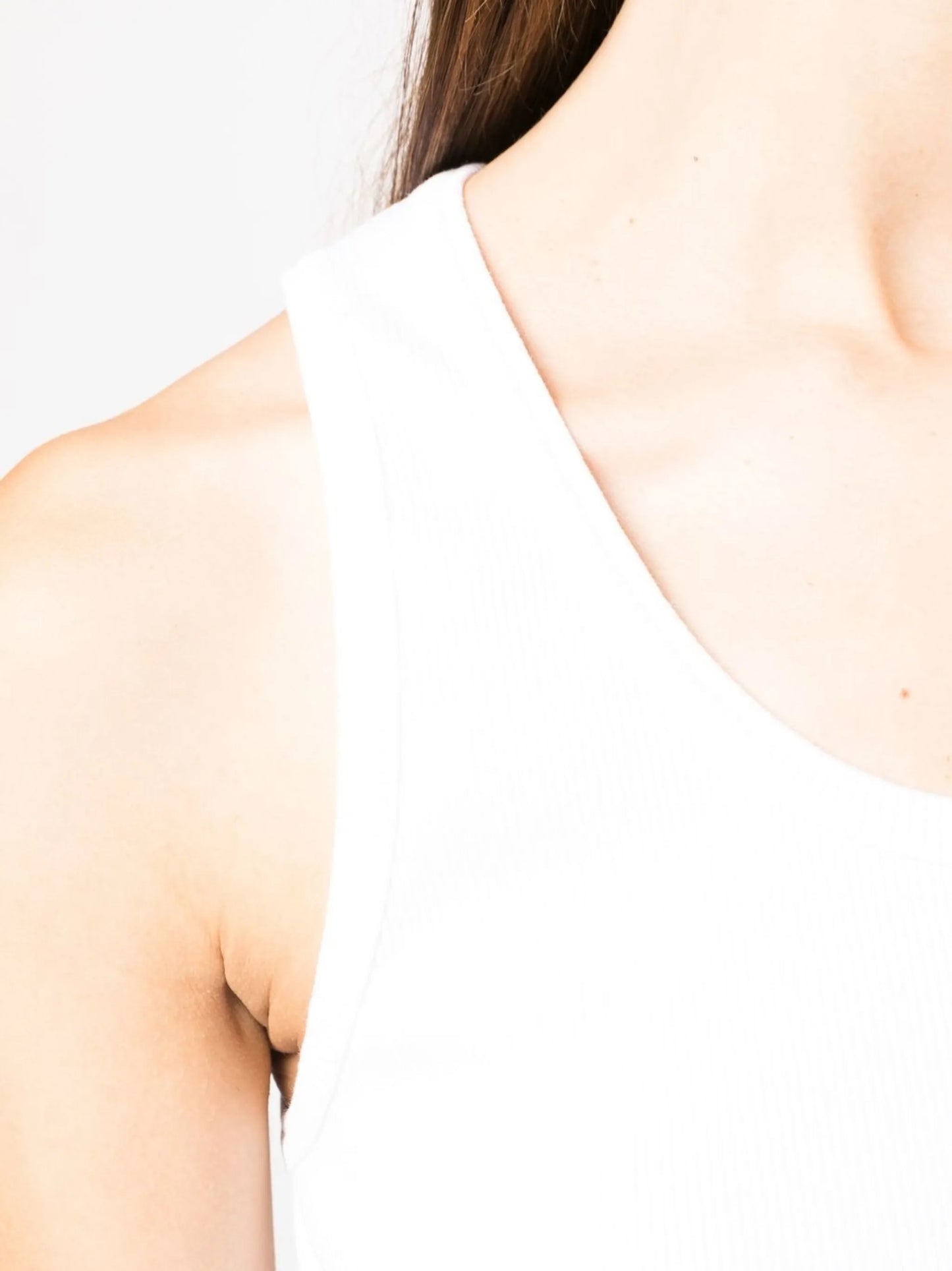 cotton-blend tank top