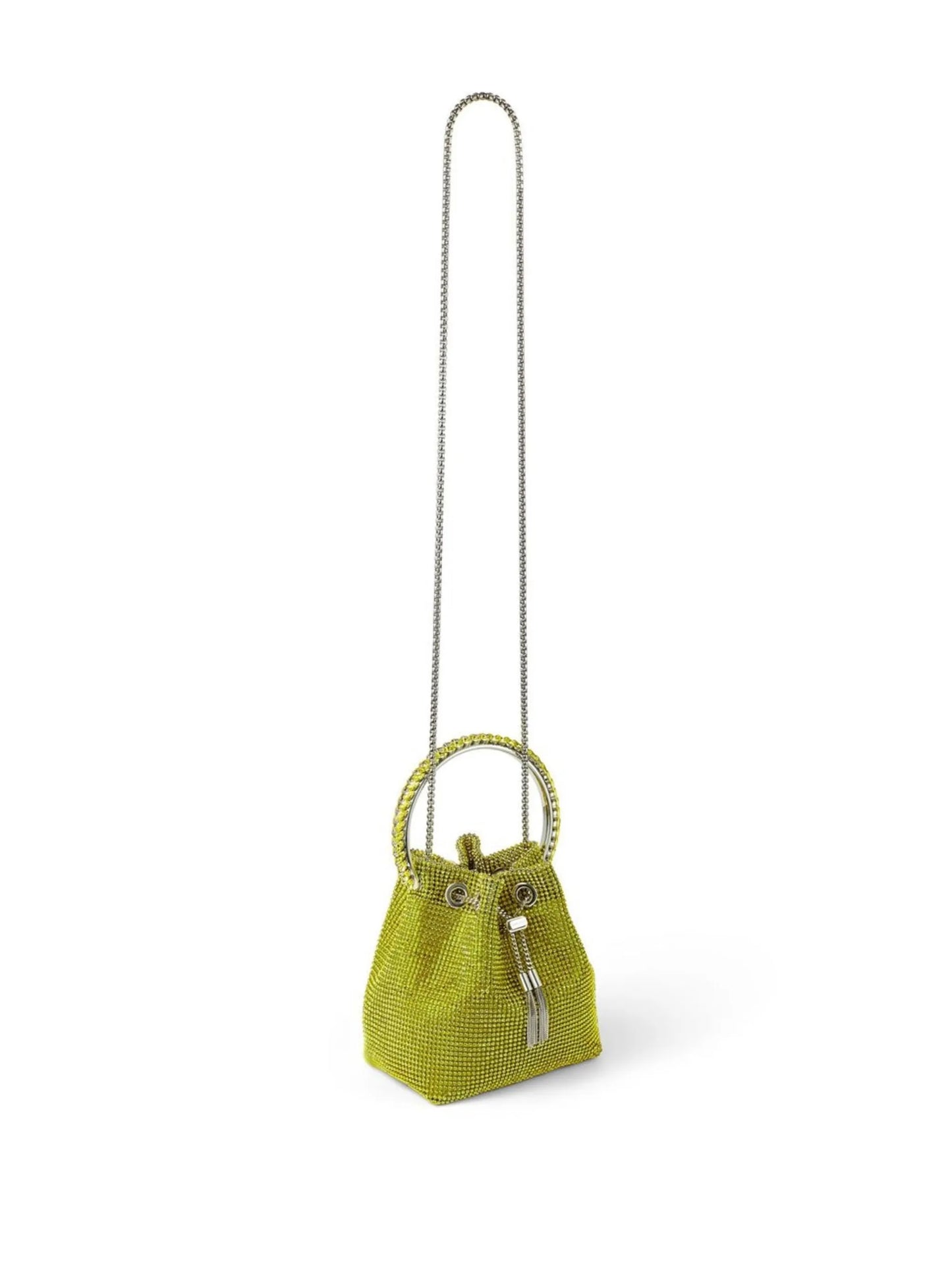 Bon Bon crystal-embellished bucket bag