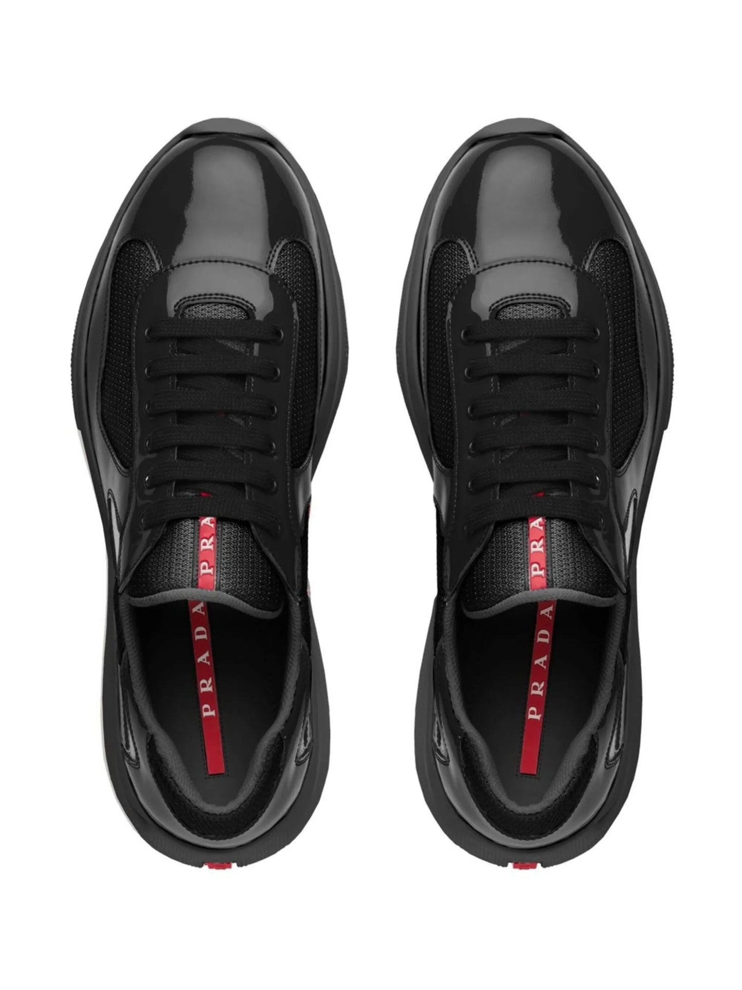 America's Cup patent-leather sneakers