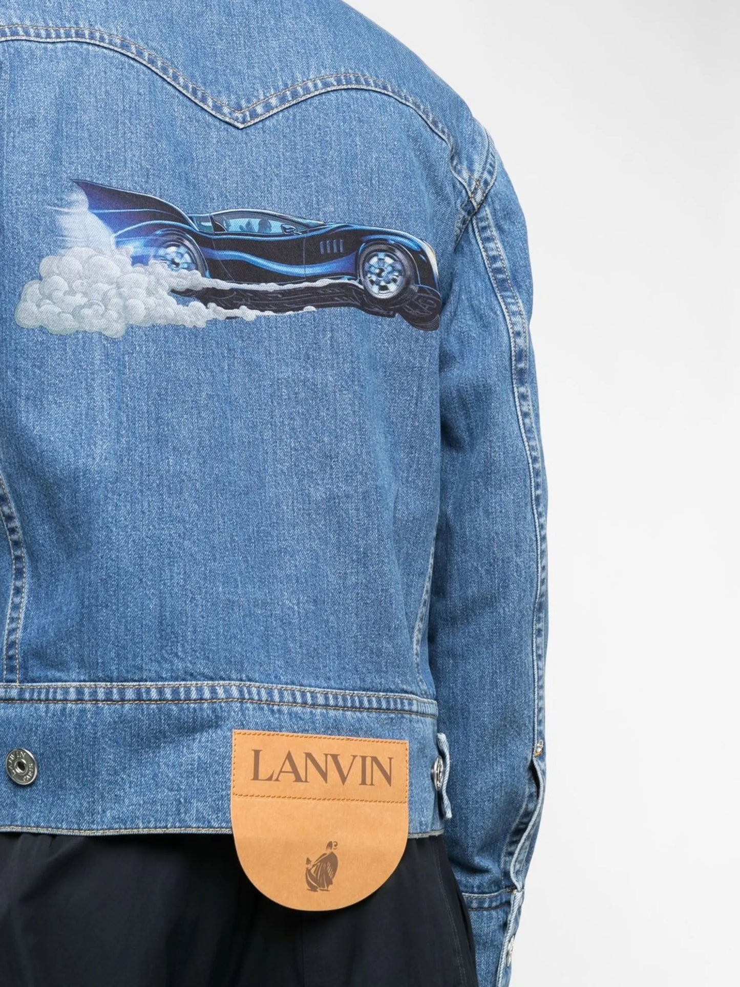 light wash denim jacket