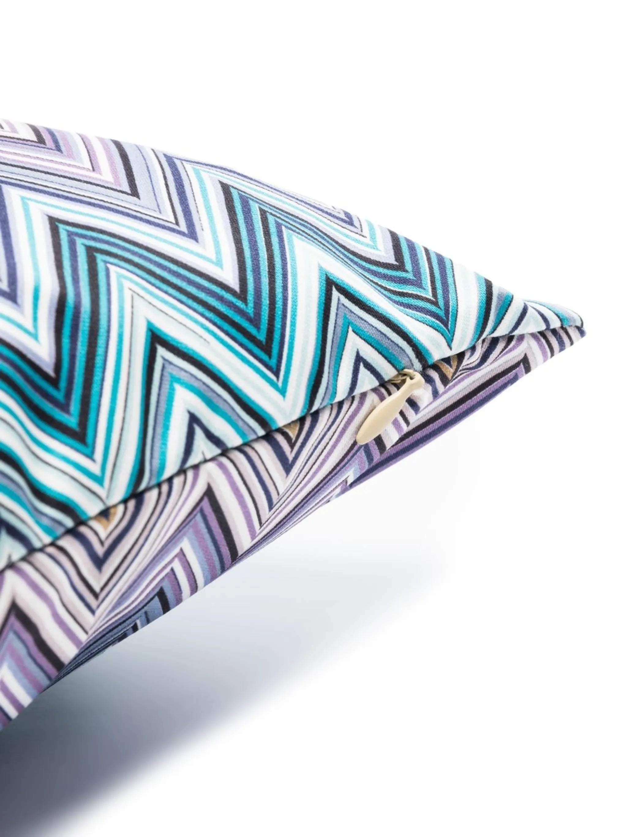 Jarris zigzag-print cushion