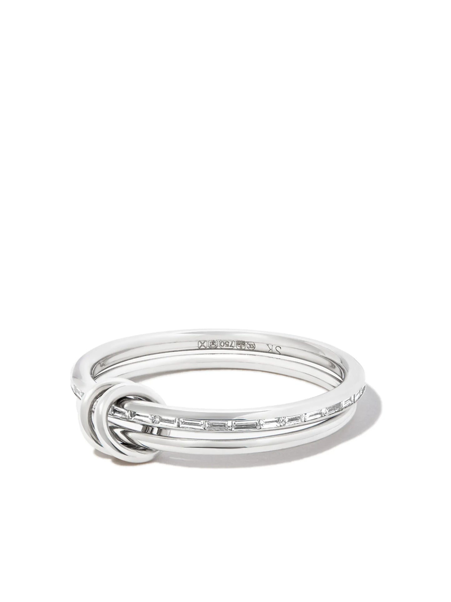 18K white gold Callisto diamond ring