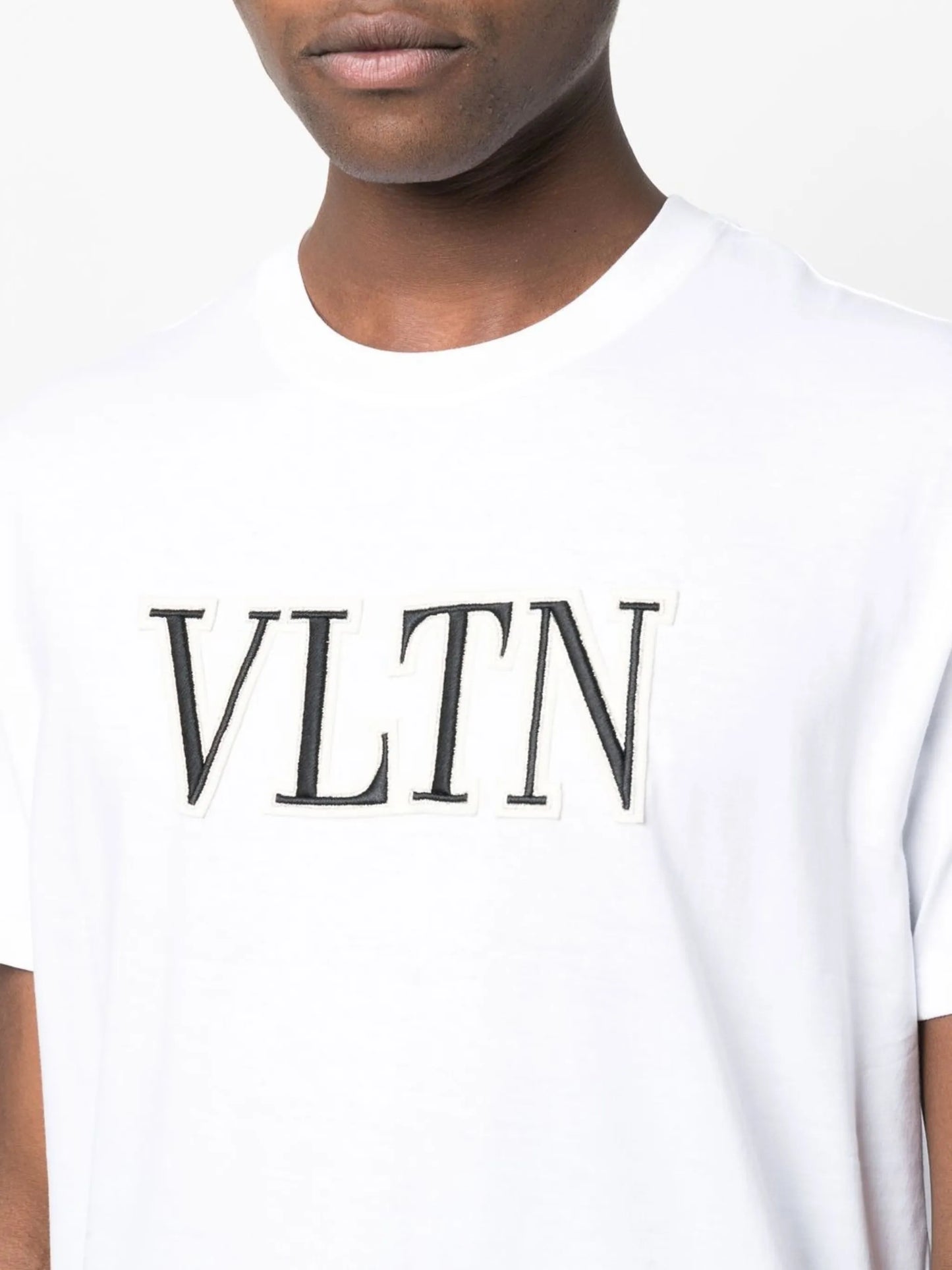 VLTN-embroidered T-shirt