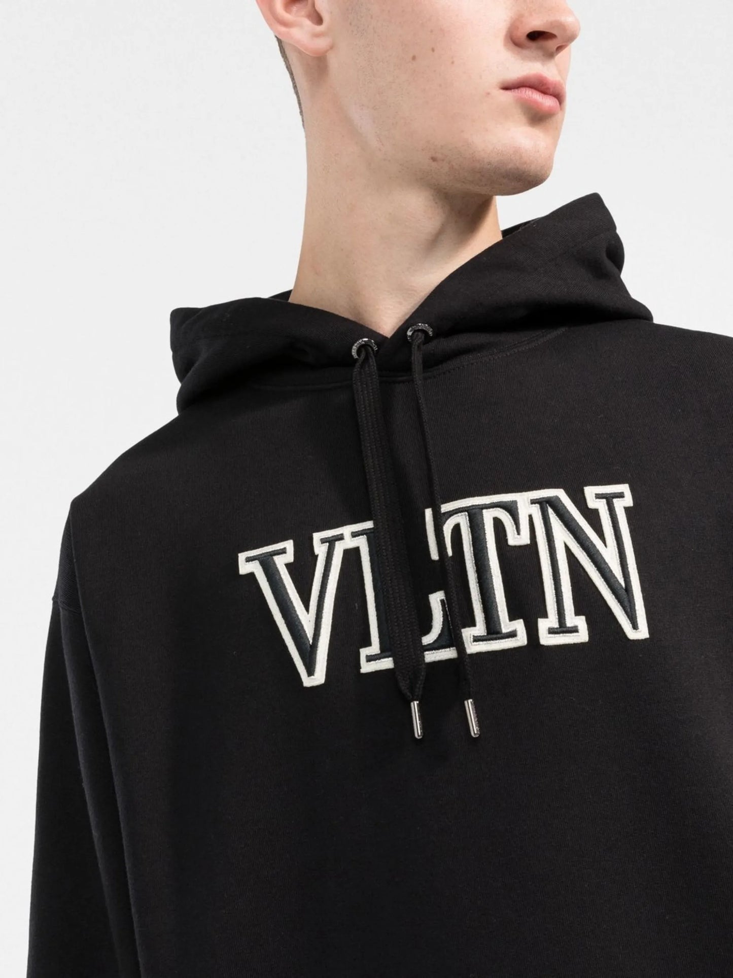 VLTN-embroidered sweatshirt