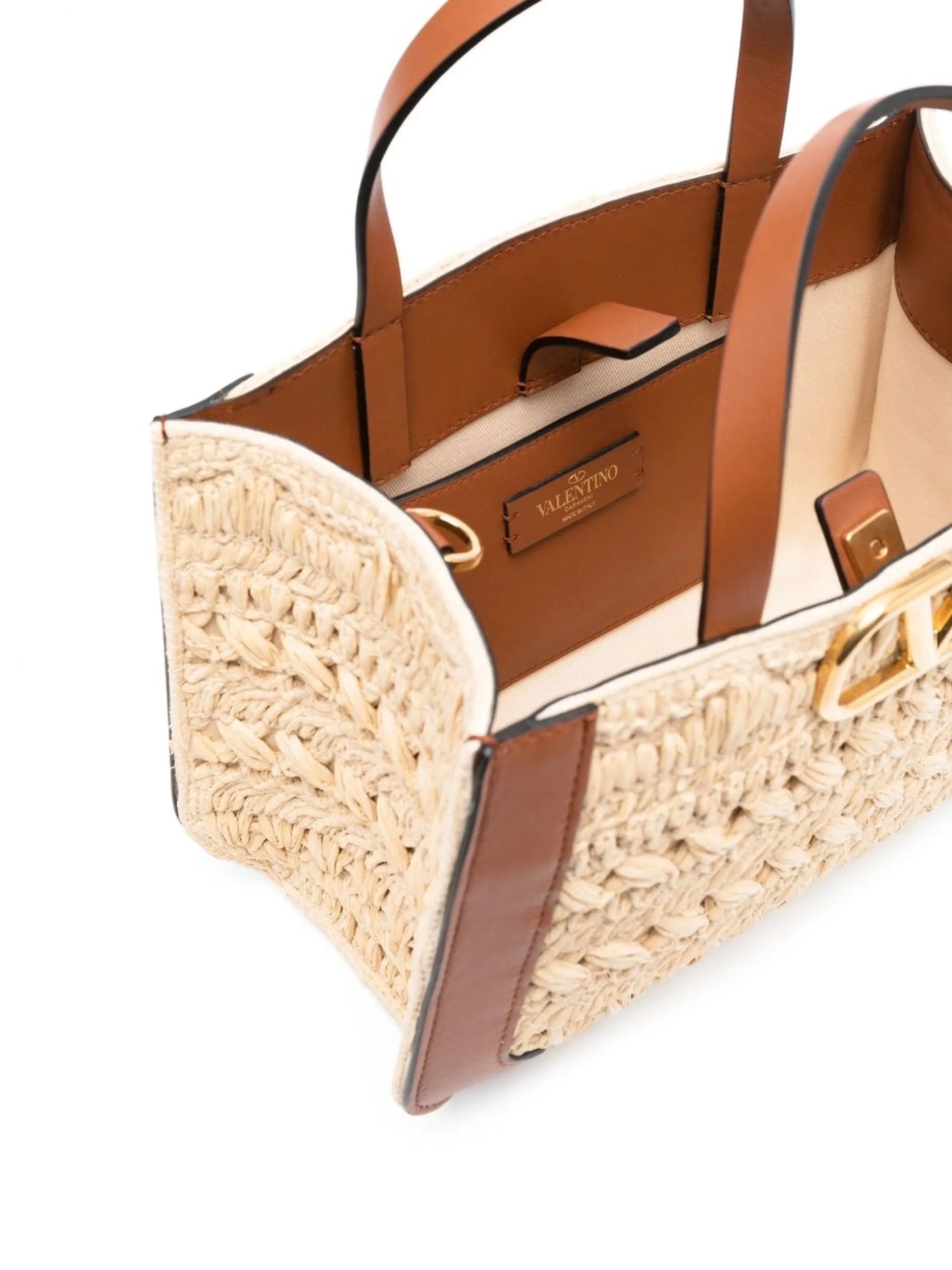 VLogo woven tote bag