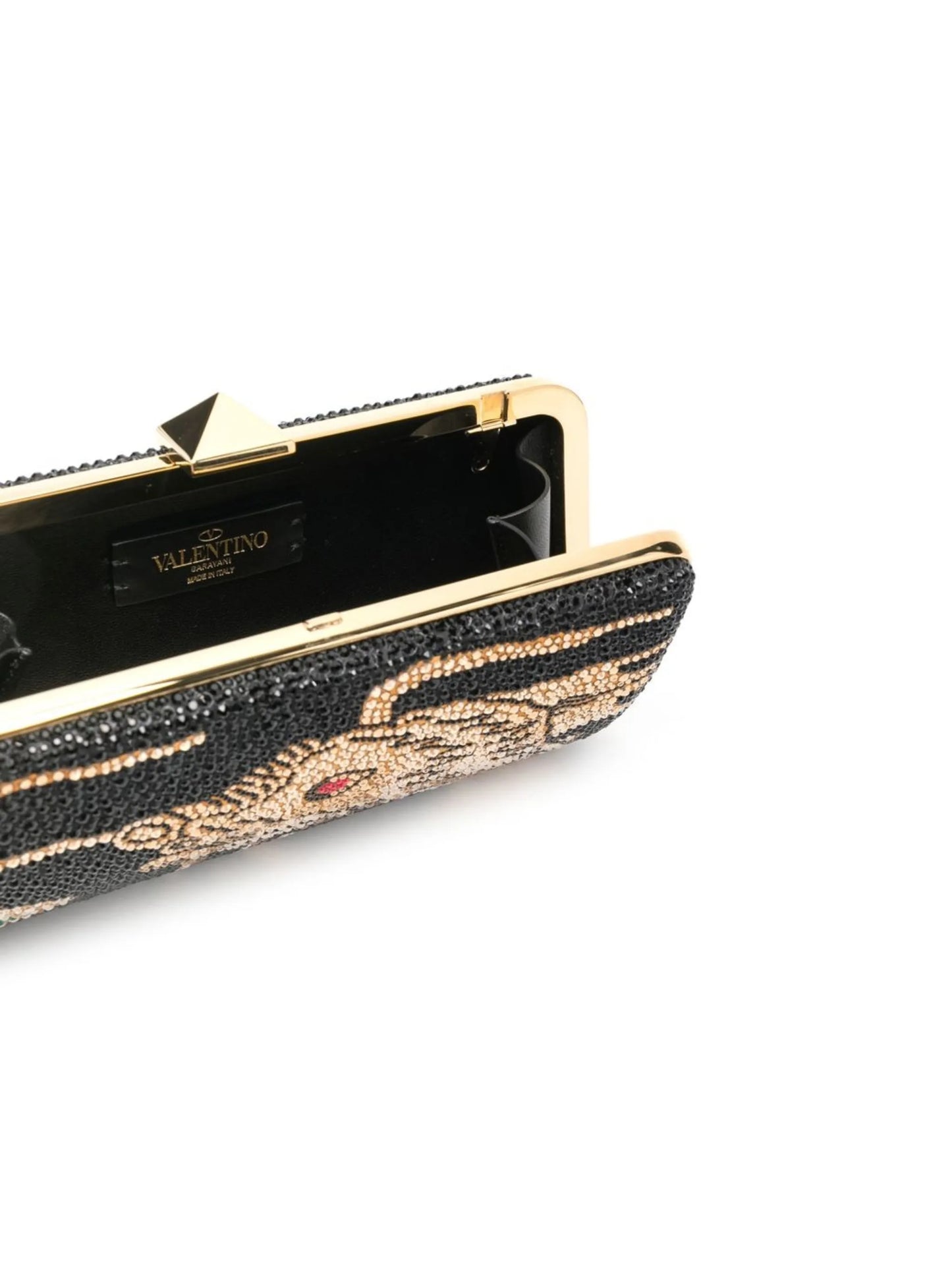 Drago Re-Edition Rockstud clutch bag