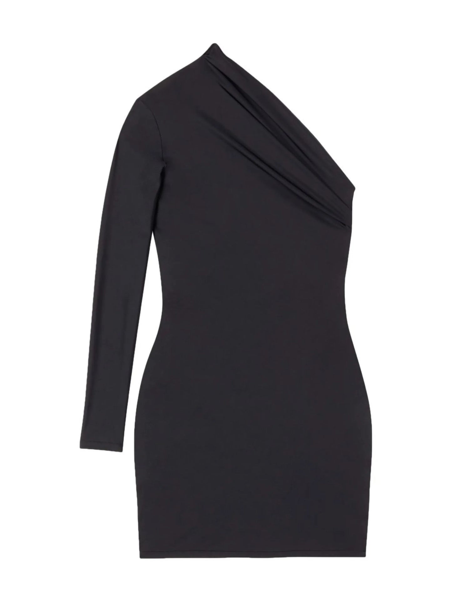 single sleeve mini dress