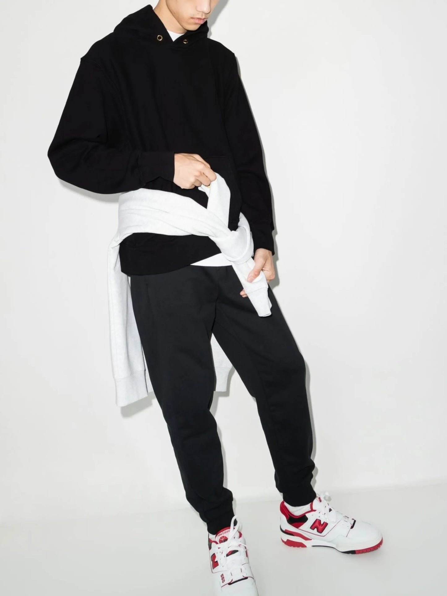 relaxed-fit hoodie