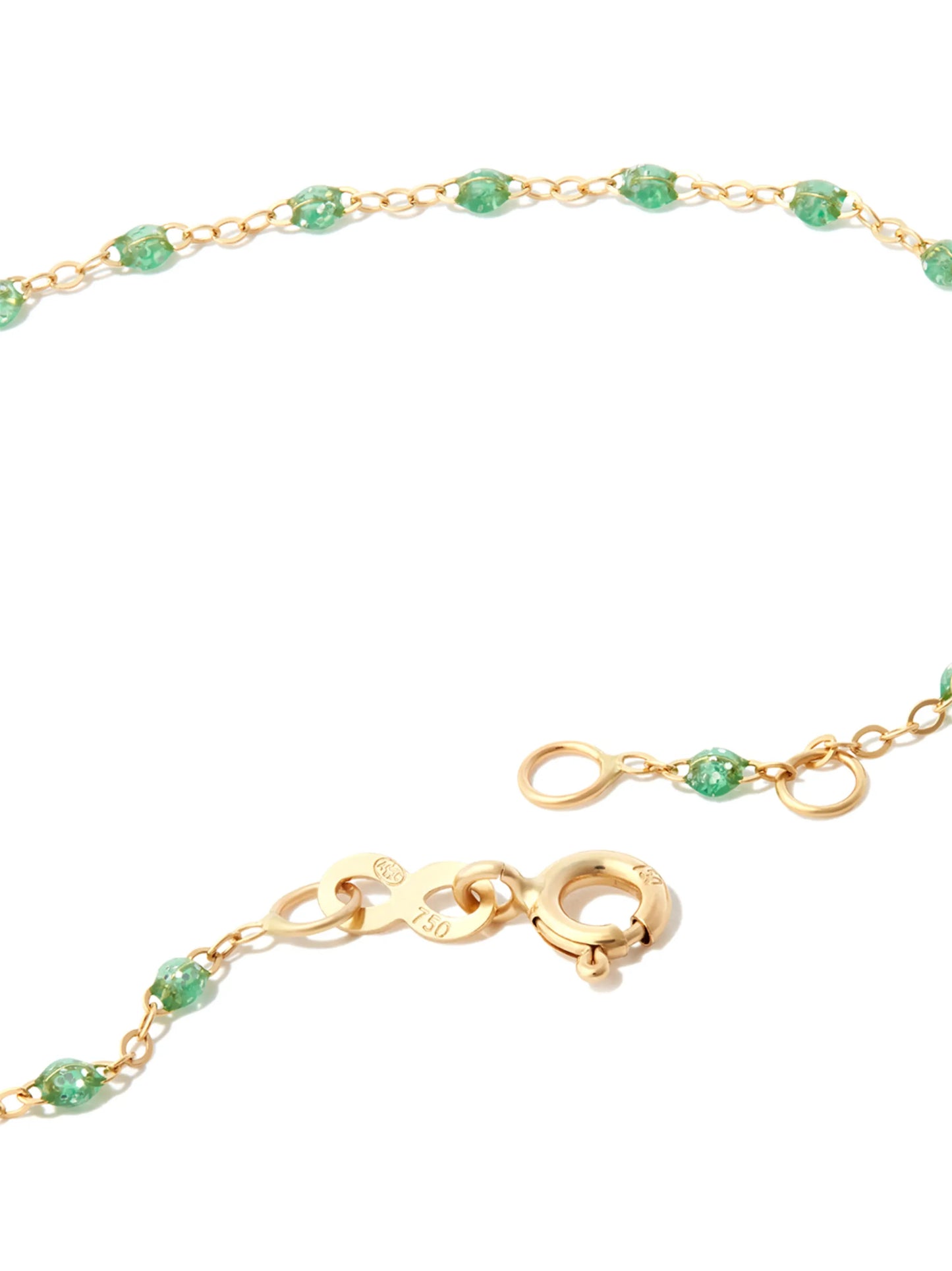18kt yellow gold Classic beaded bracelet