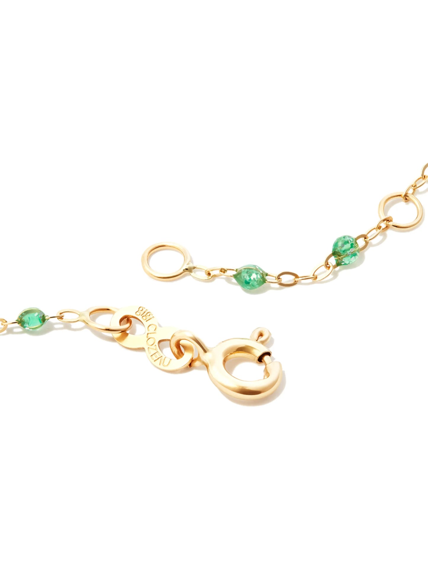 18kt yellow gold Classic beaded necklace