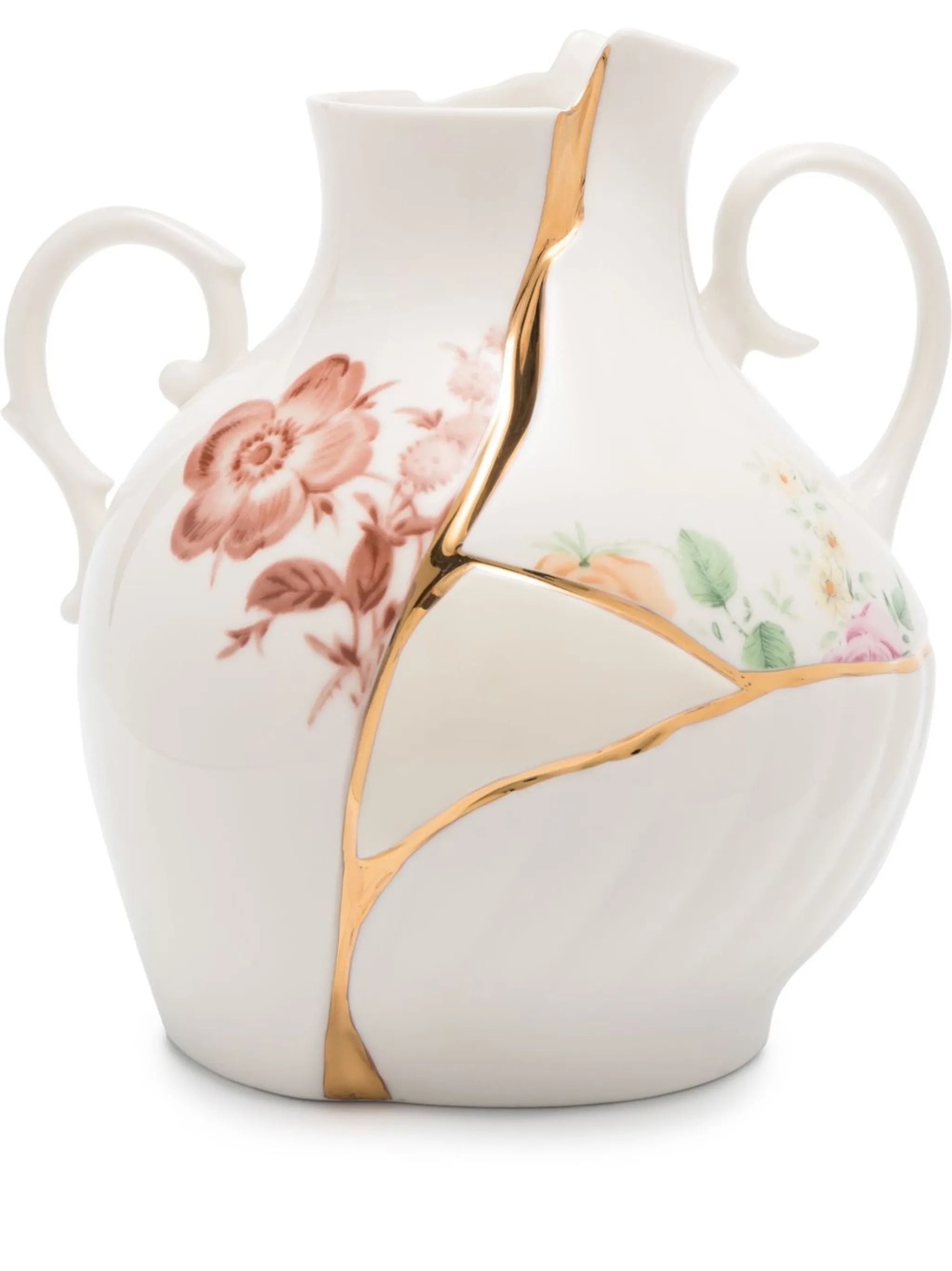 x Marcantonio Raimondi Malerba Kintsuji small vase (18cm x 16cm)