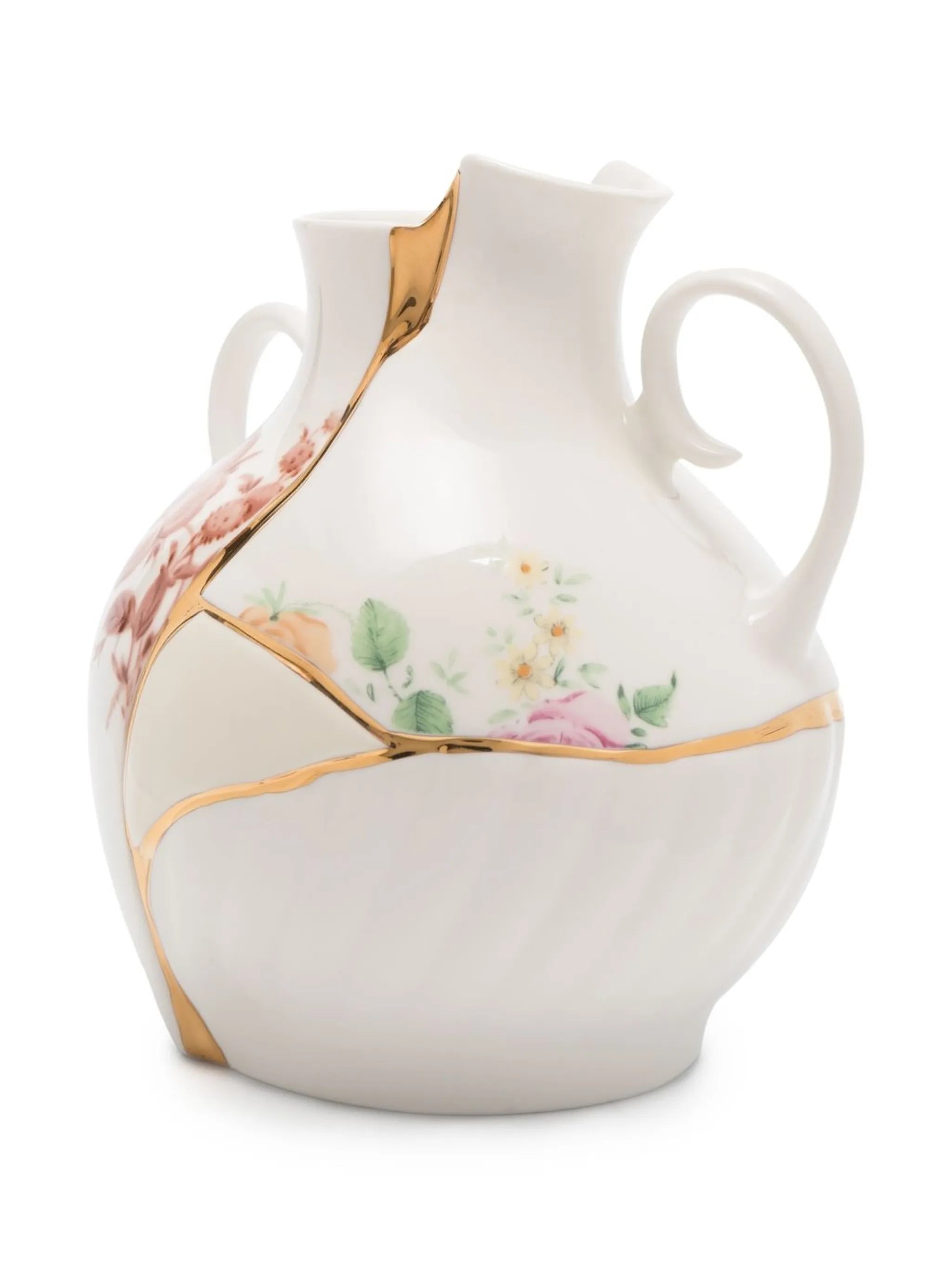 x Marcantonio Raimondi Malerba Kintsuji small vase (18cm x 16cm)