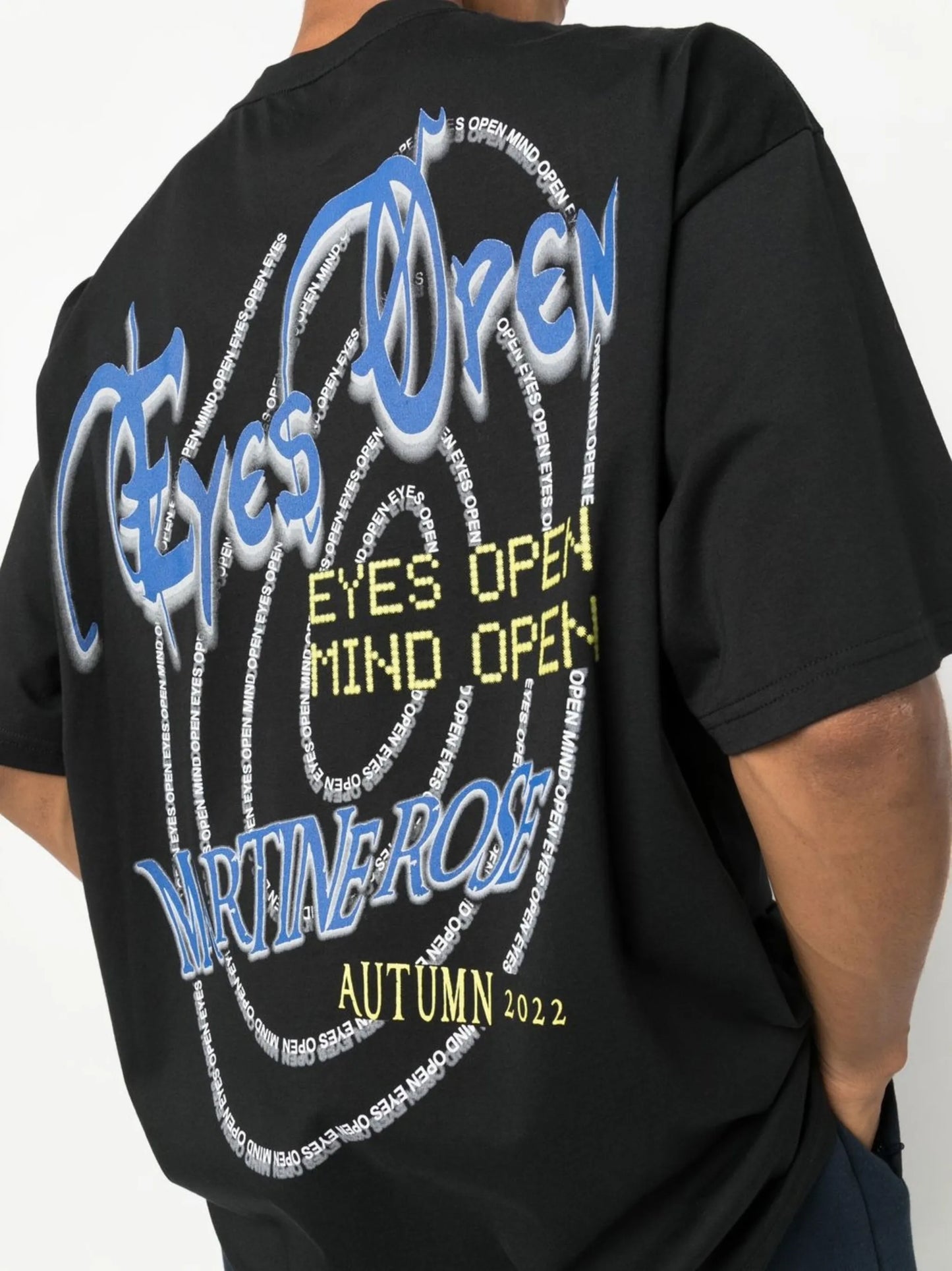 Eyes Open print T-shirt