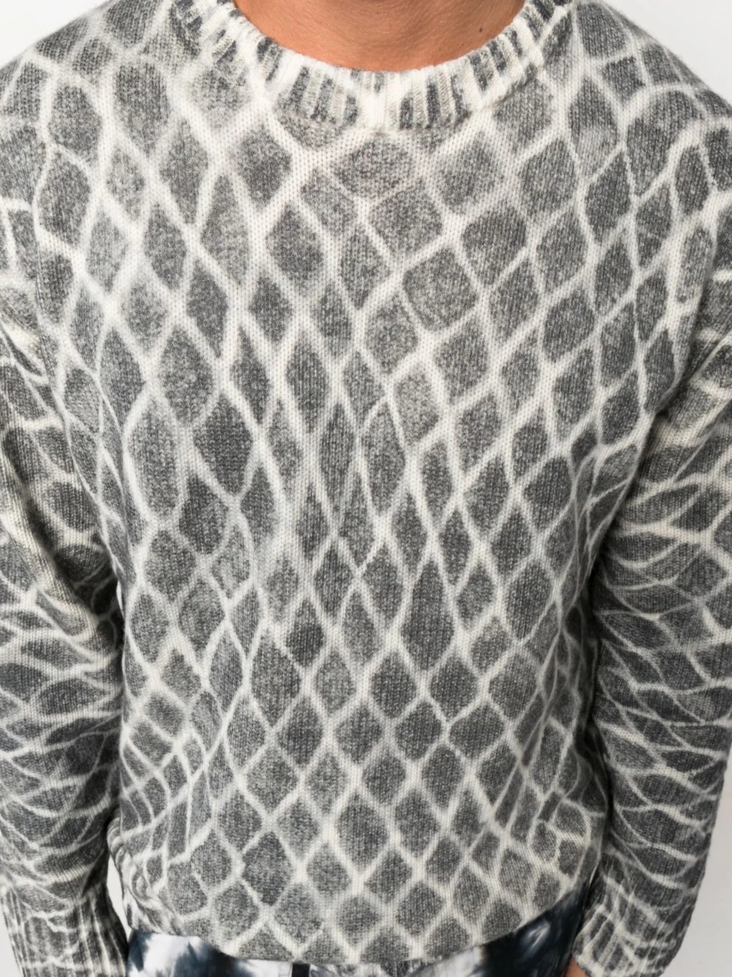 Swish crew-neck jumper