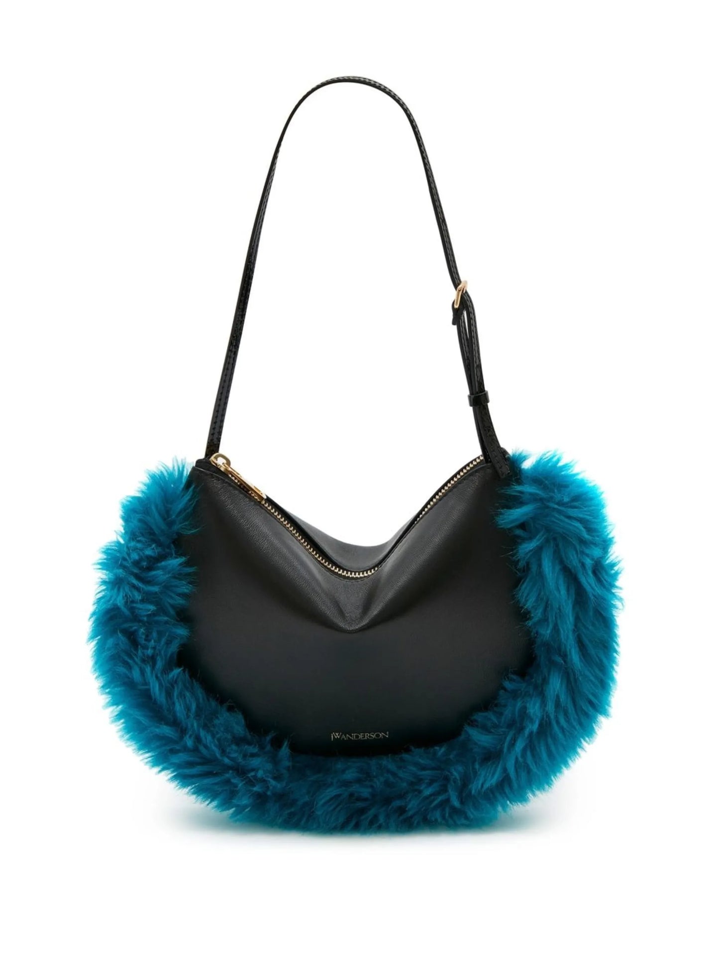 Bumper-Moon leather shoulder bag