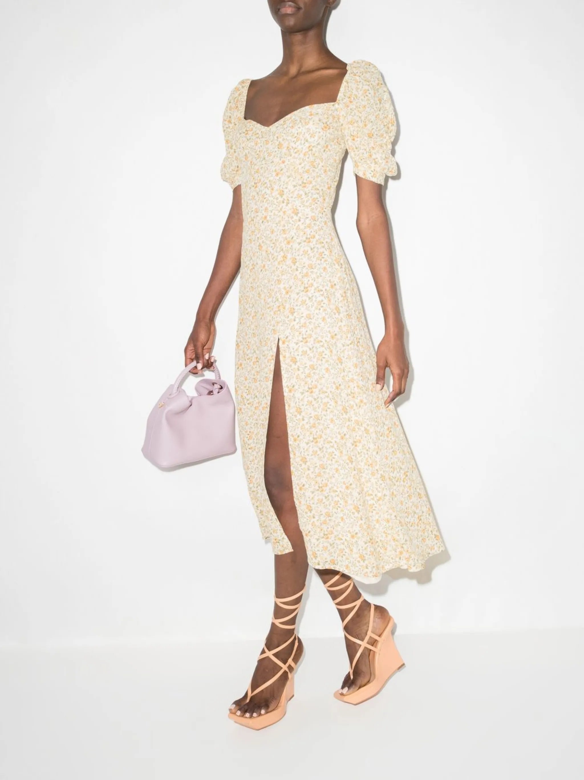 Bandit floral-print midi dress