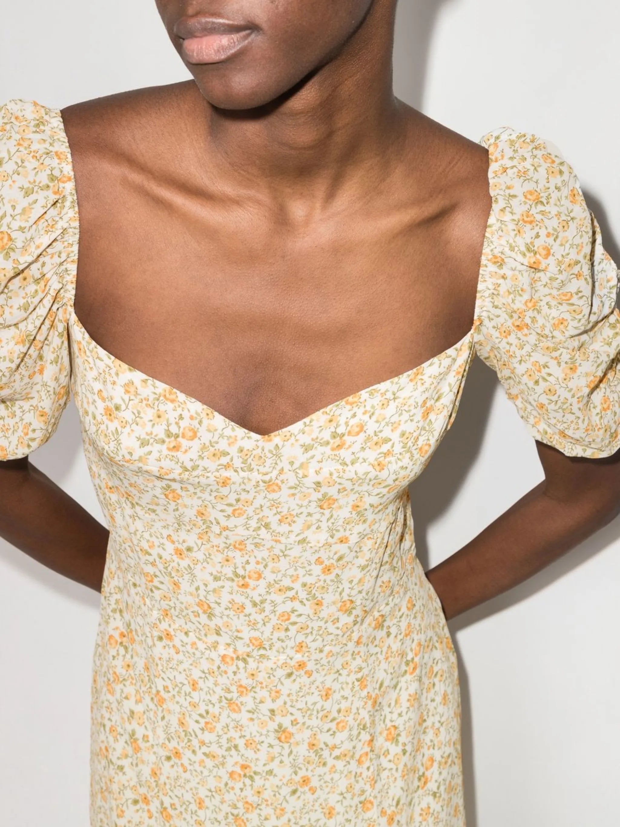 Bandit floral-print midi dress