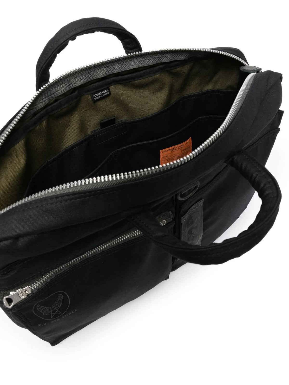 zipped laptop bag