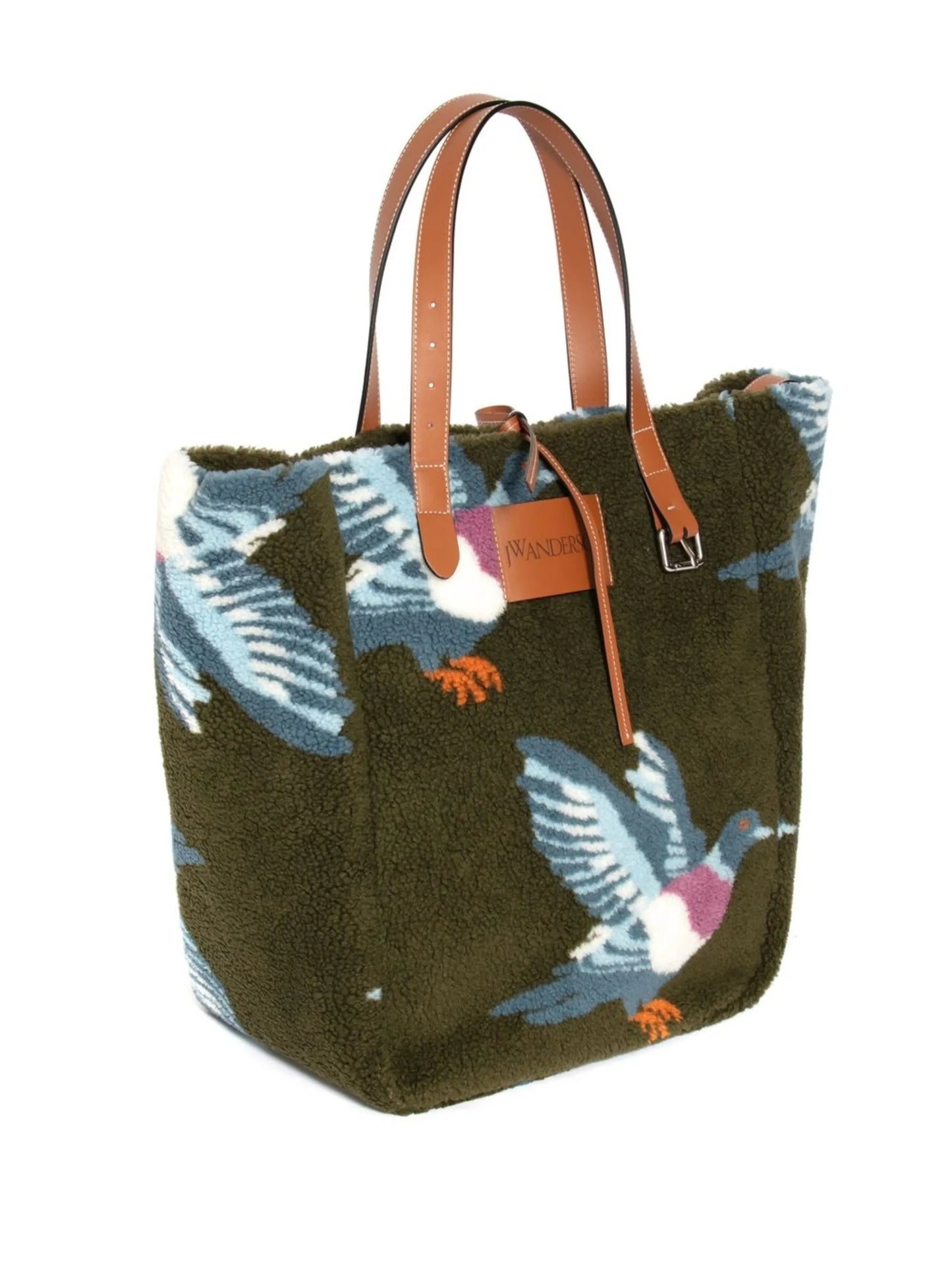 logo-patch tote bag