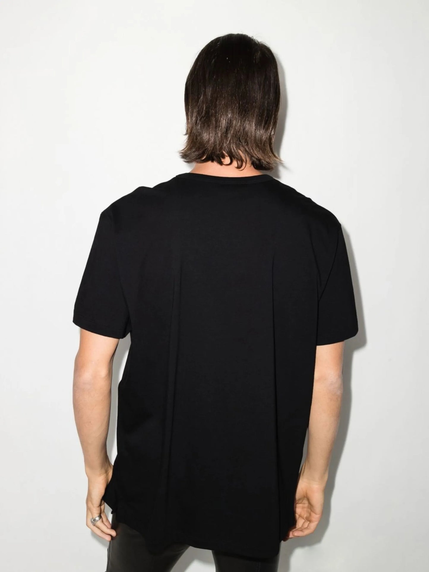 skull-print cotton T-shirt