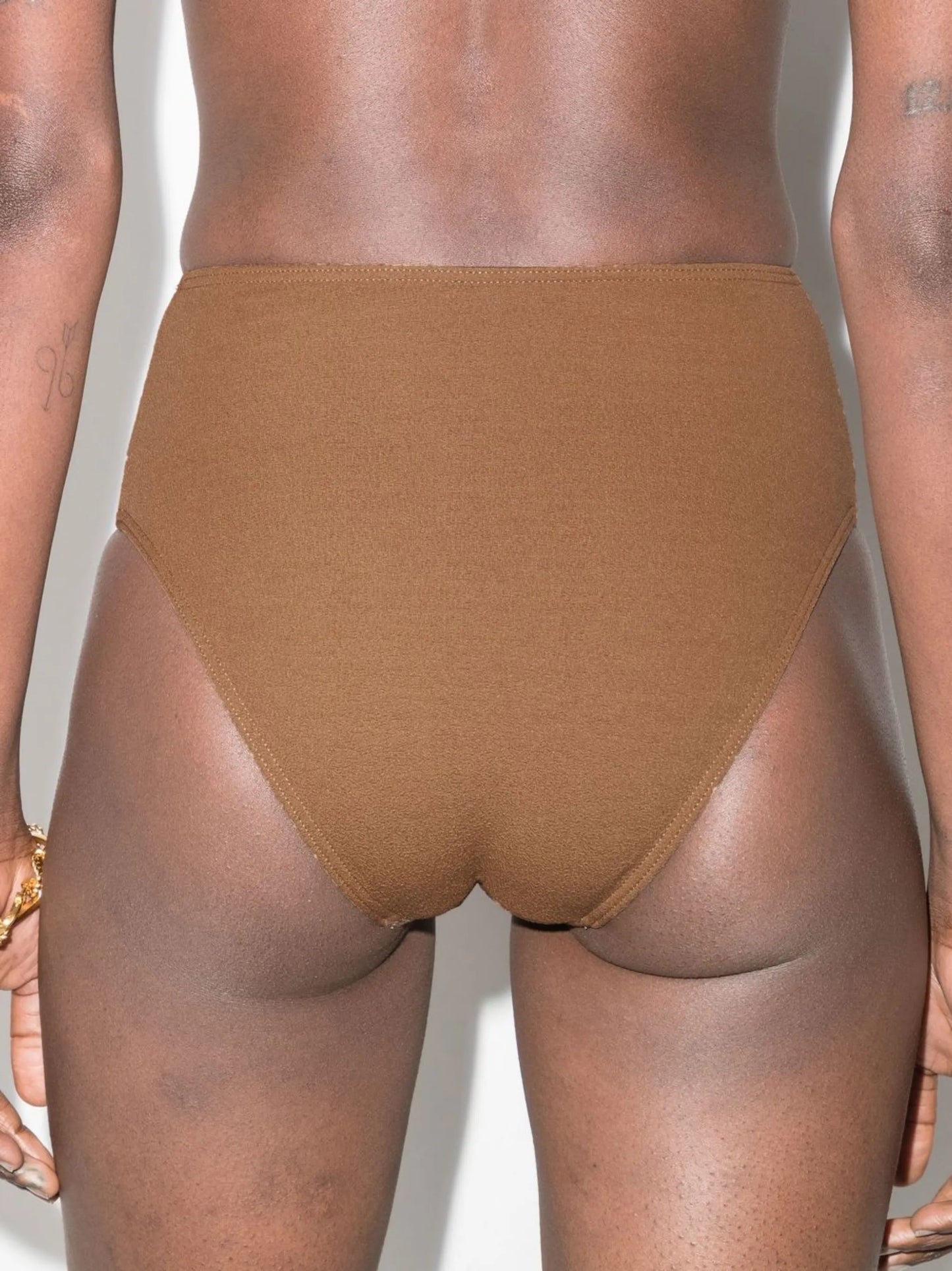 high waisted bikini bottom