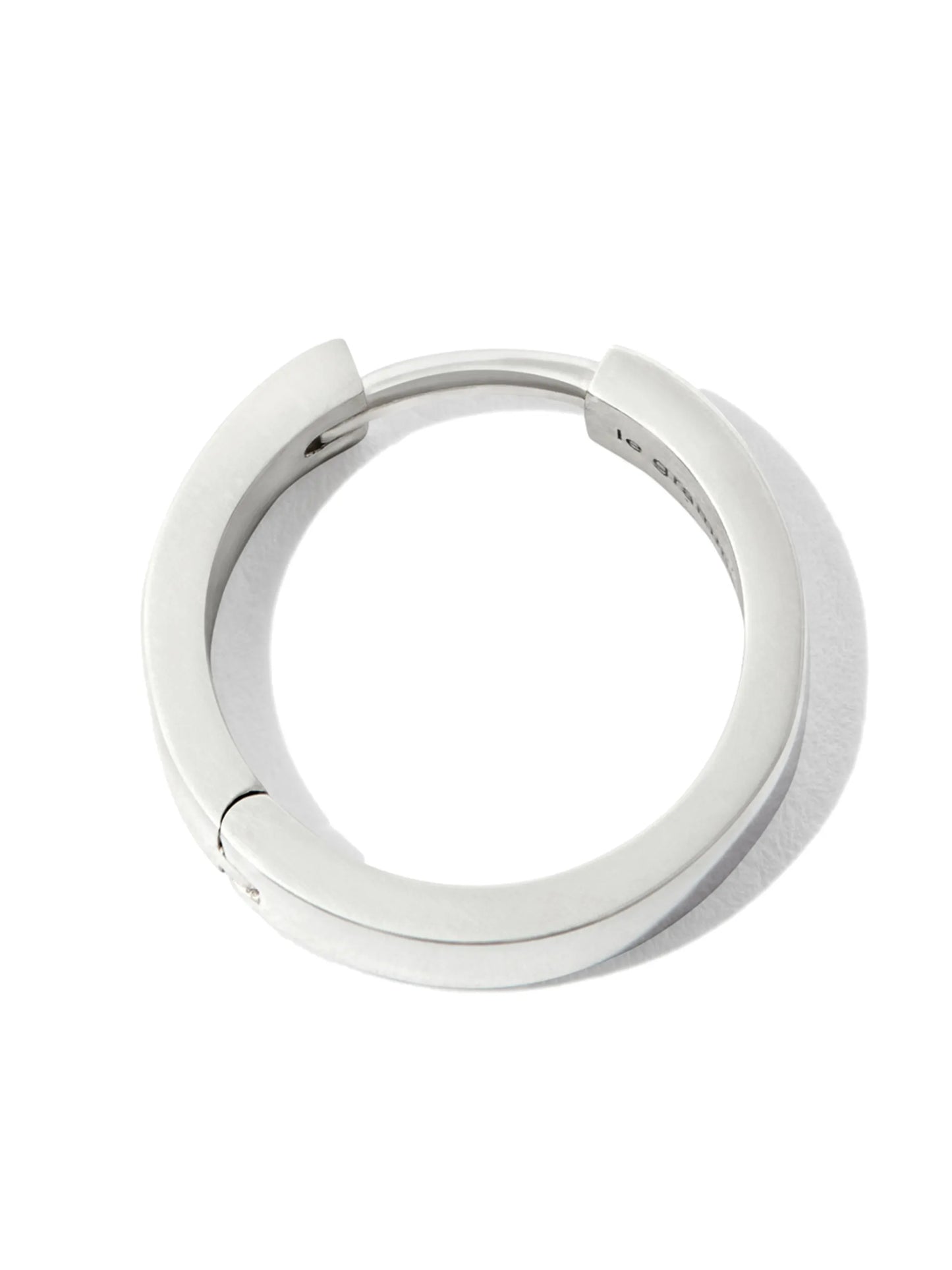sterling silver hoop earring