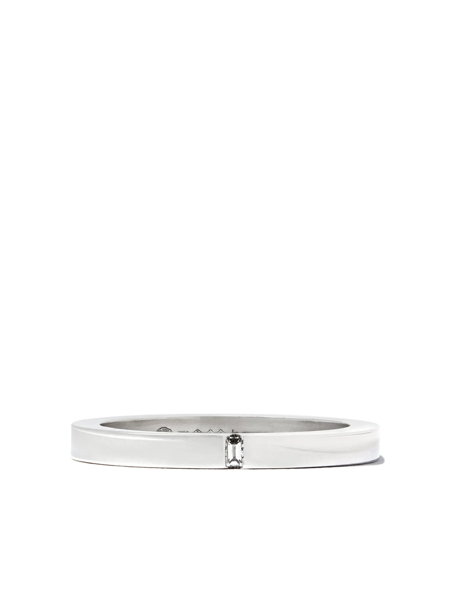 18kt white gold 5g polished 2mm wedding ring