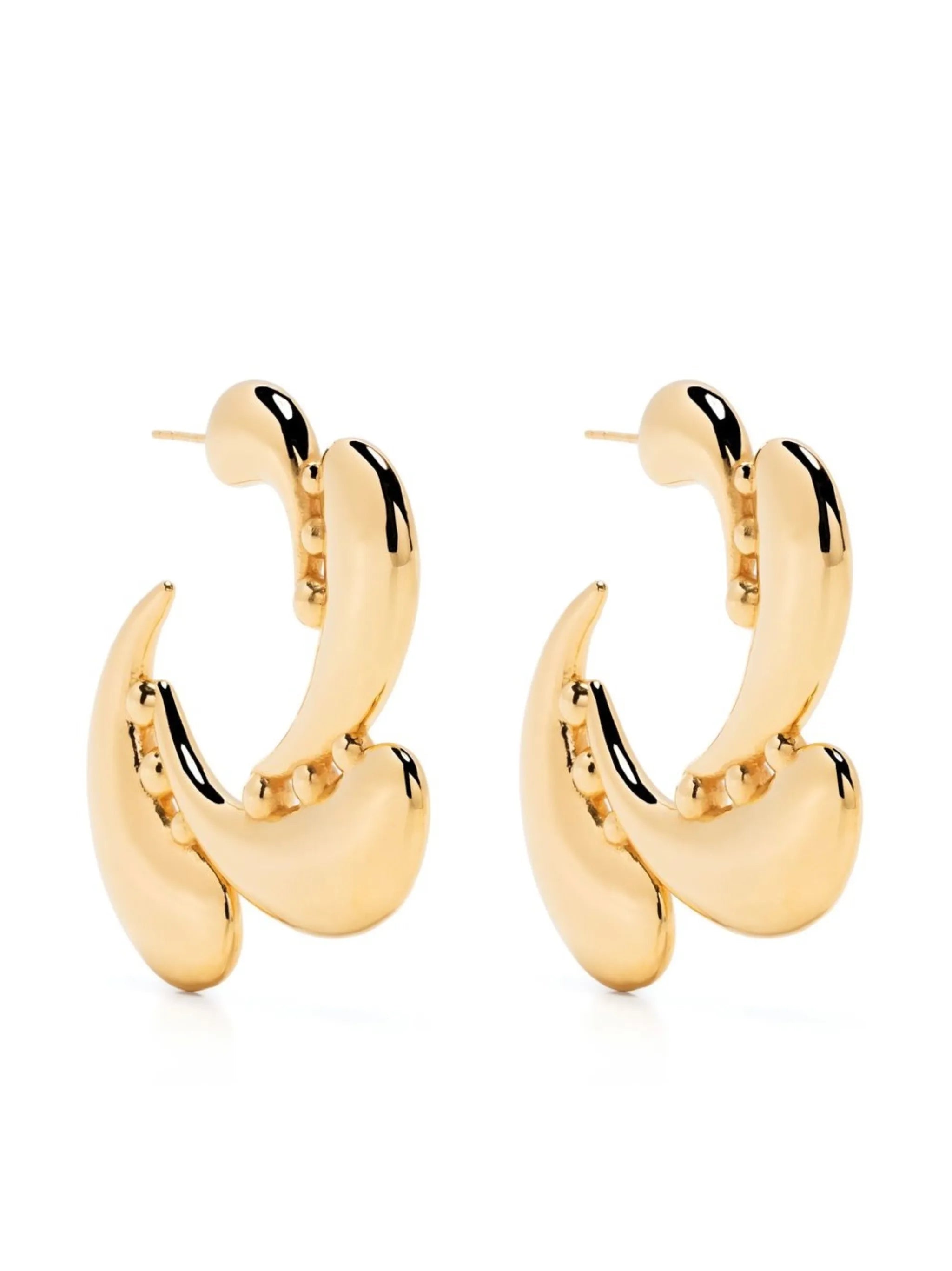 Talon Coalition hoop earrings