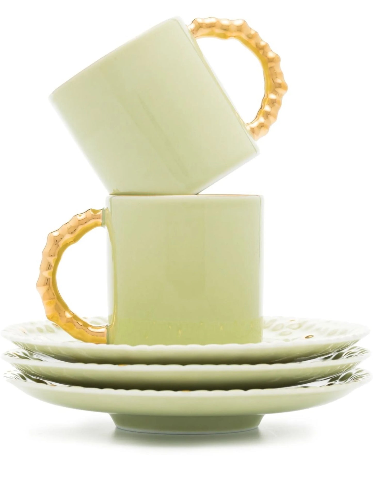 x Haas Brothers cups and saucers (6-person setting)