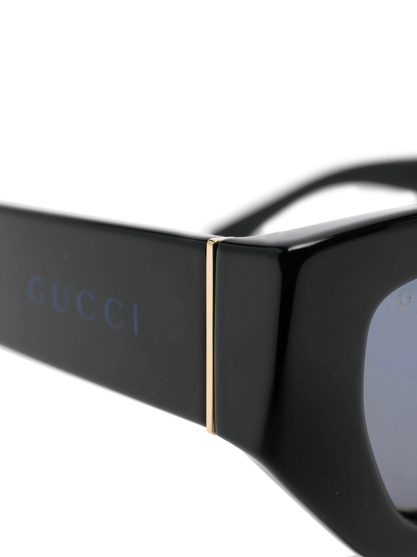 logo rectangular-frame sunglasses