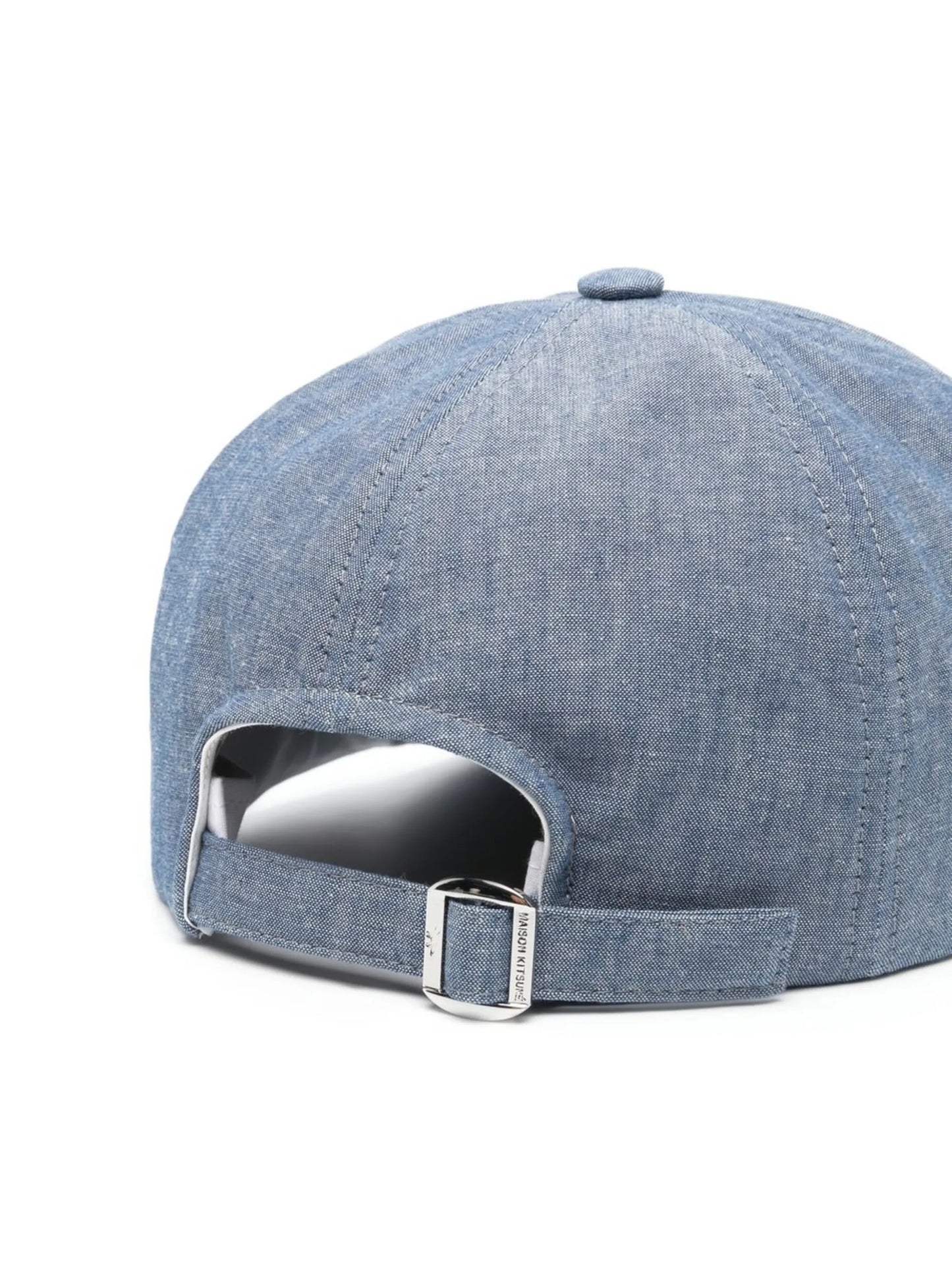 Fox-patch detail baseball cap