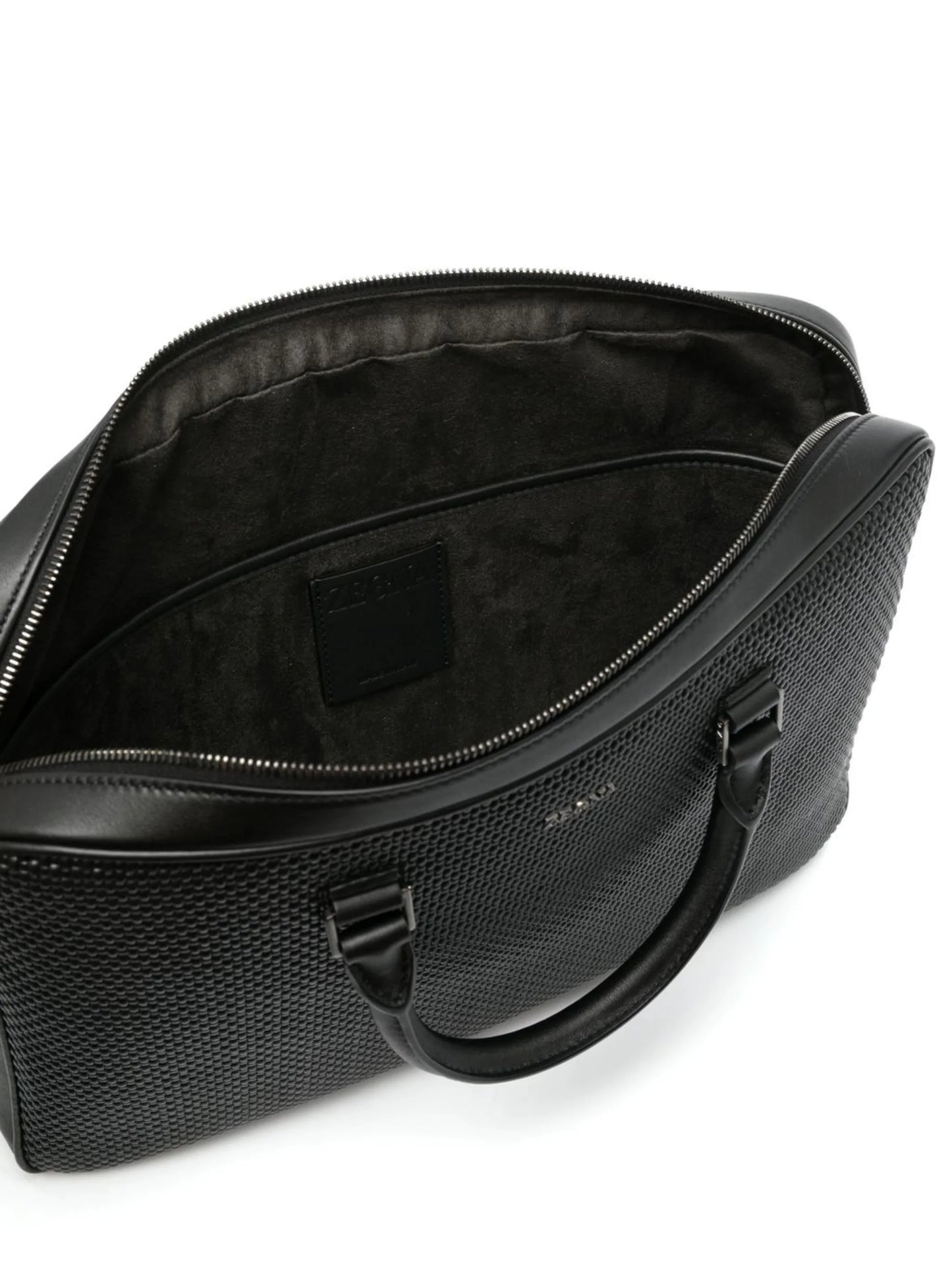 waffle-texture laptop bag