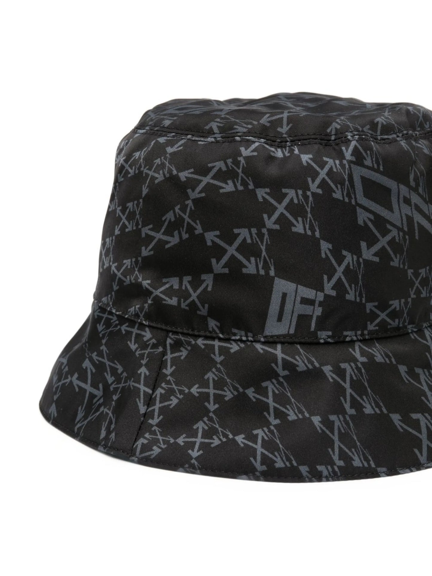 Arrows-print bucket hat