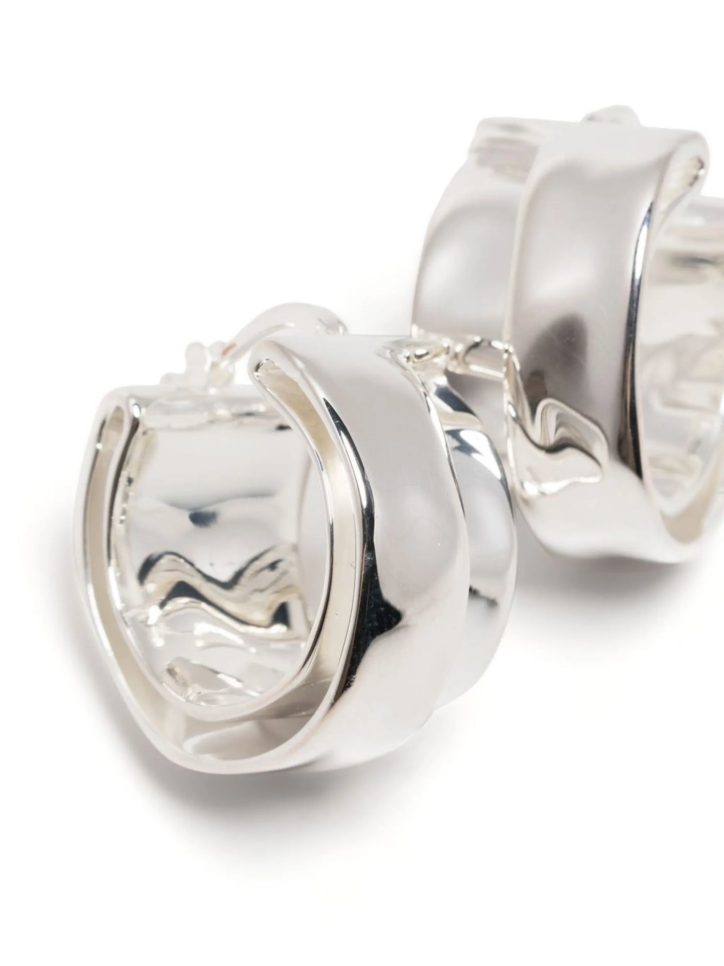 double layer hoop earrings