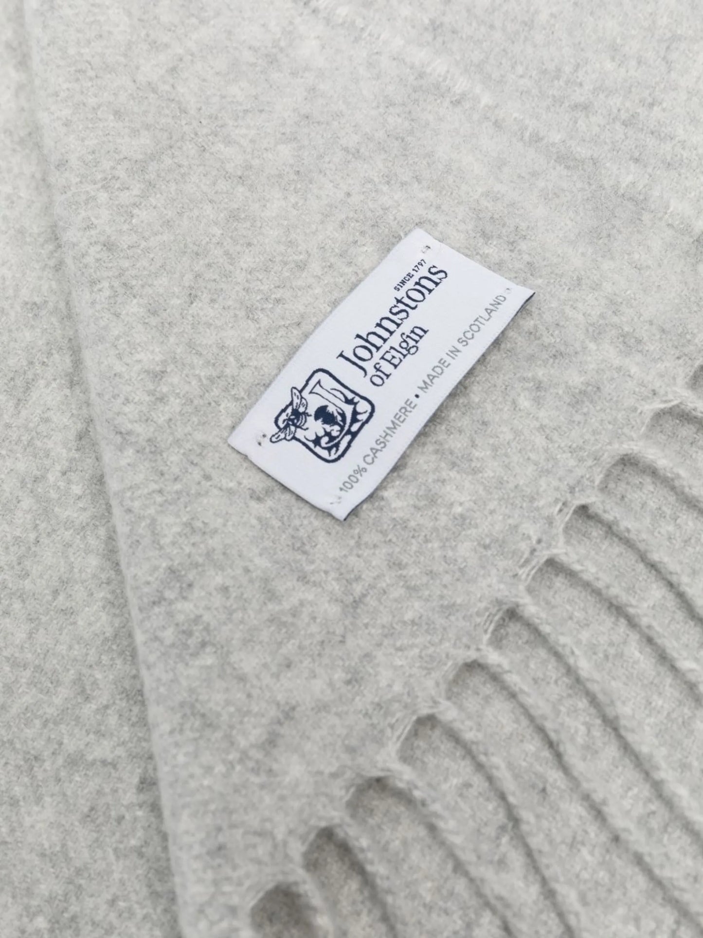 Joe melangé-effect cashmere scarf
