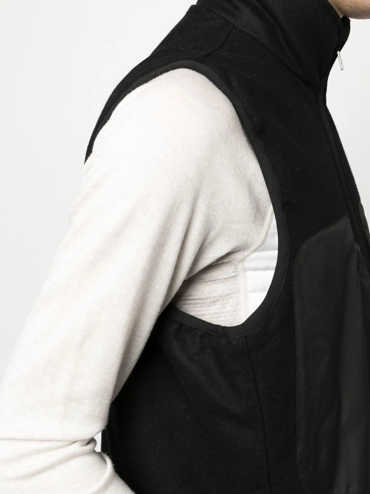 zip-up vest