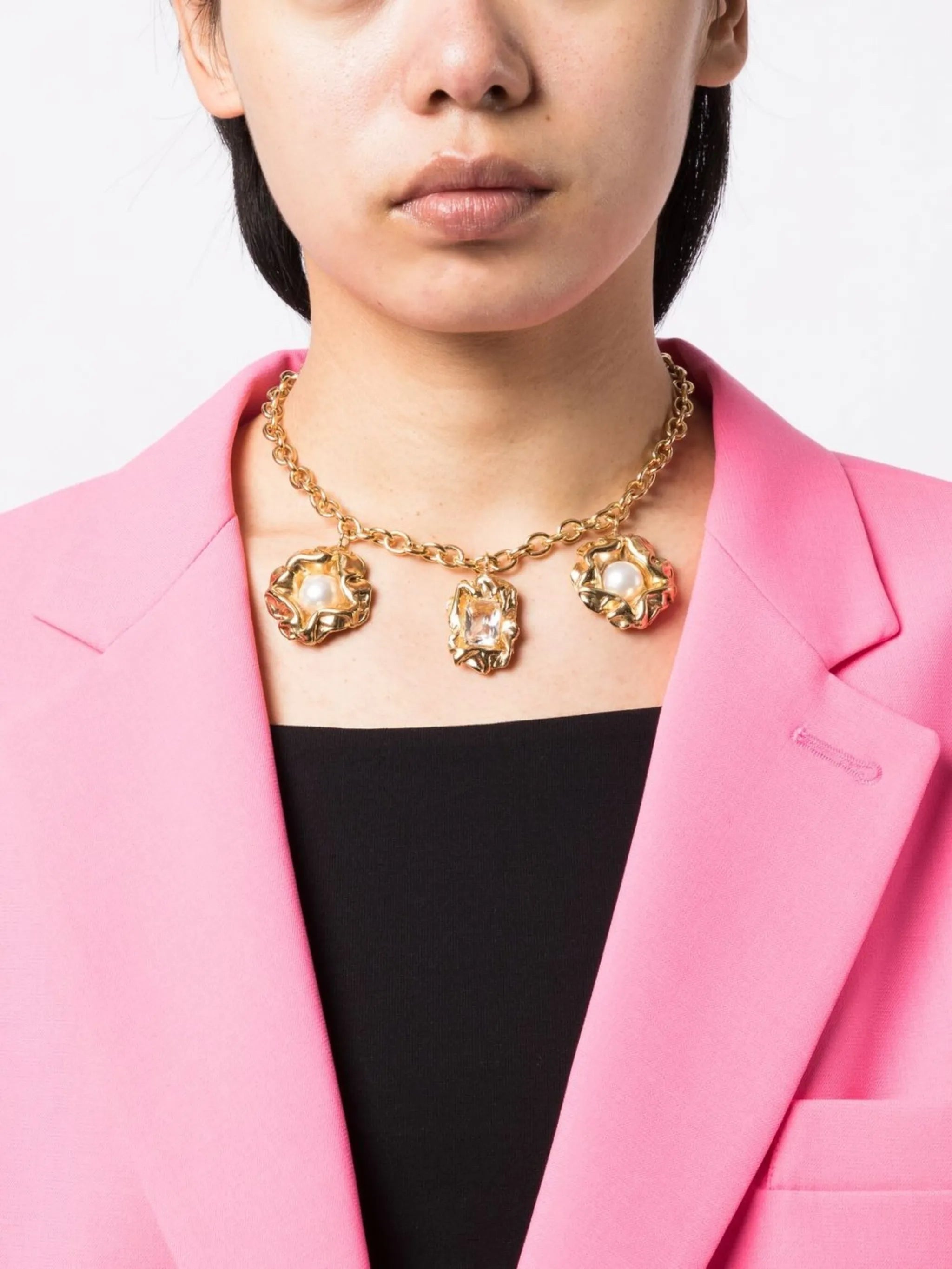 Lolita pendant chain necklace