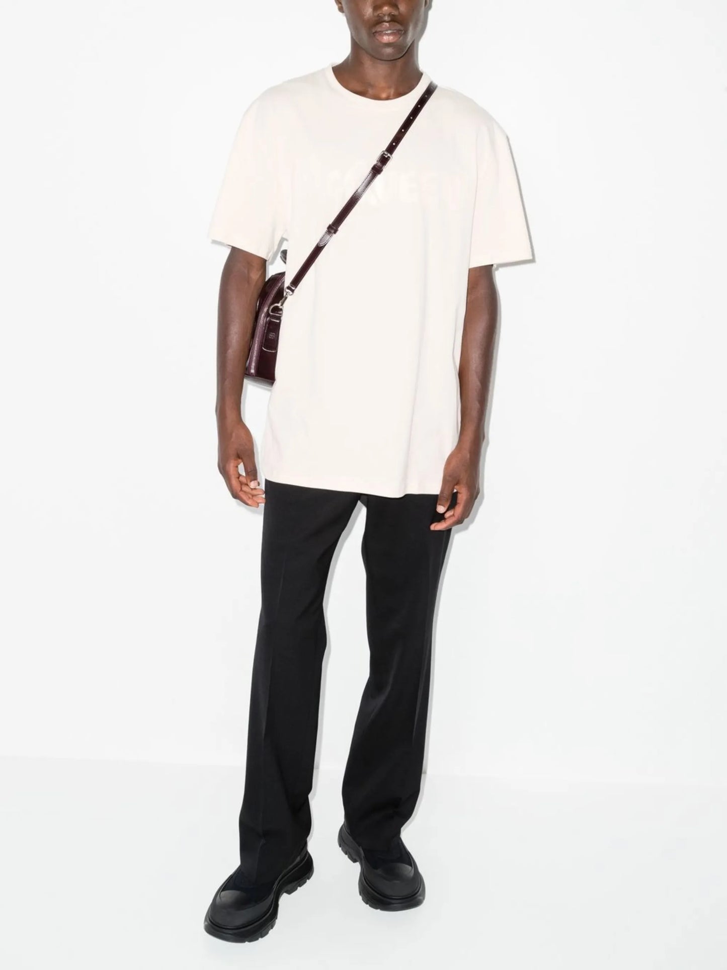 logo-print cotton T-shirt