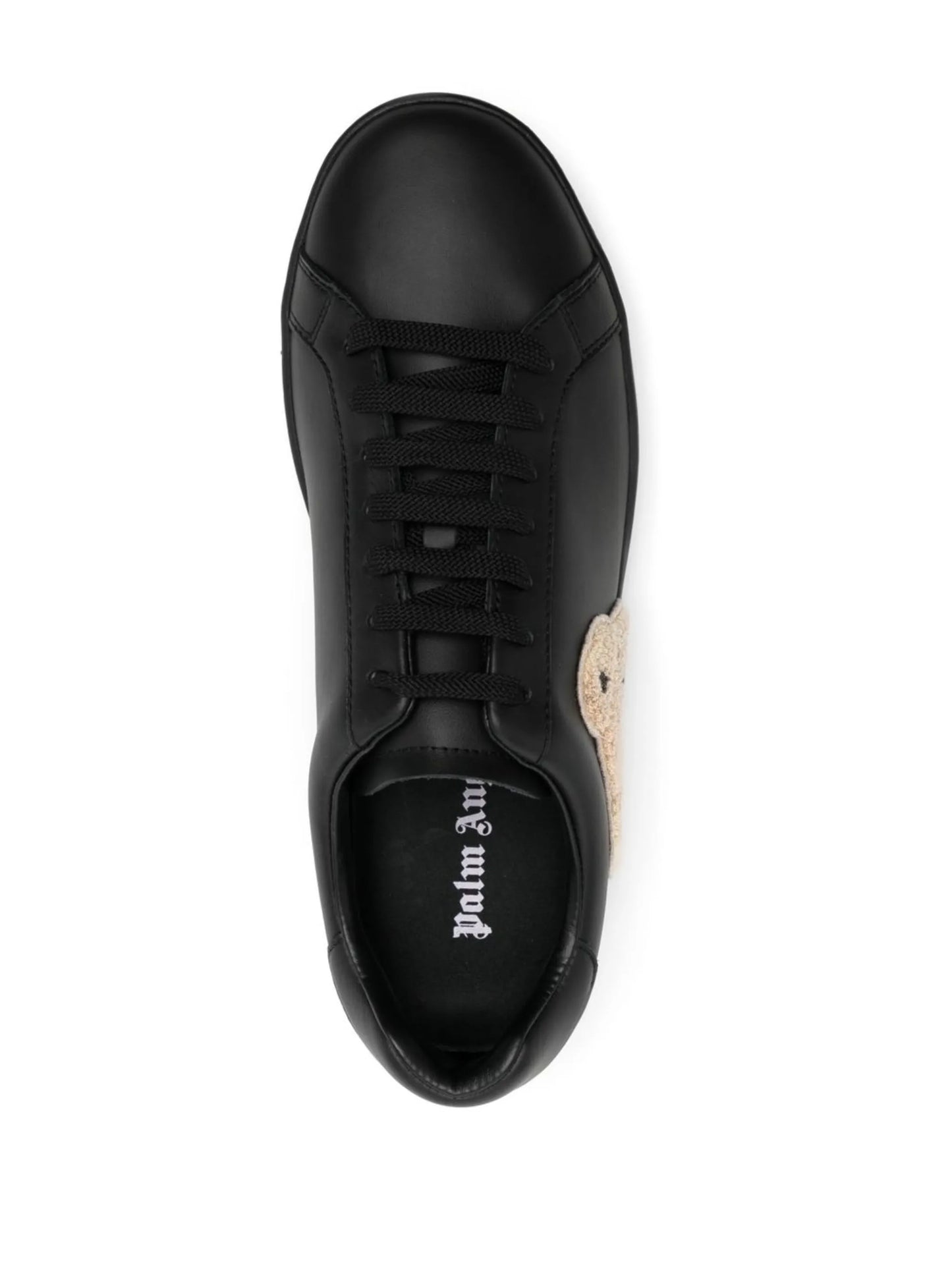 teddy motif low-top sneakers