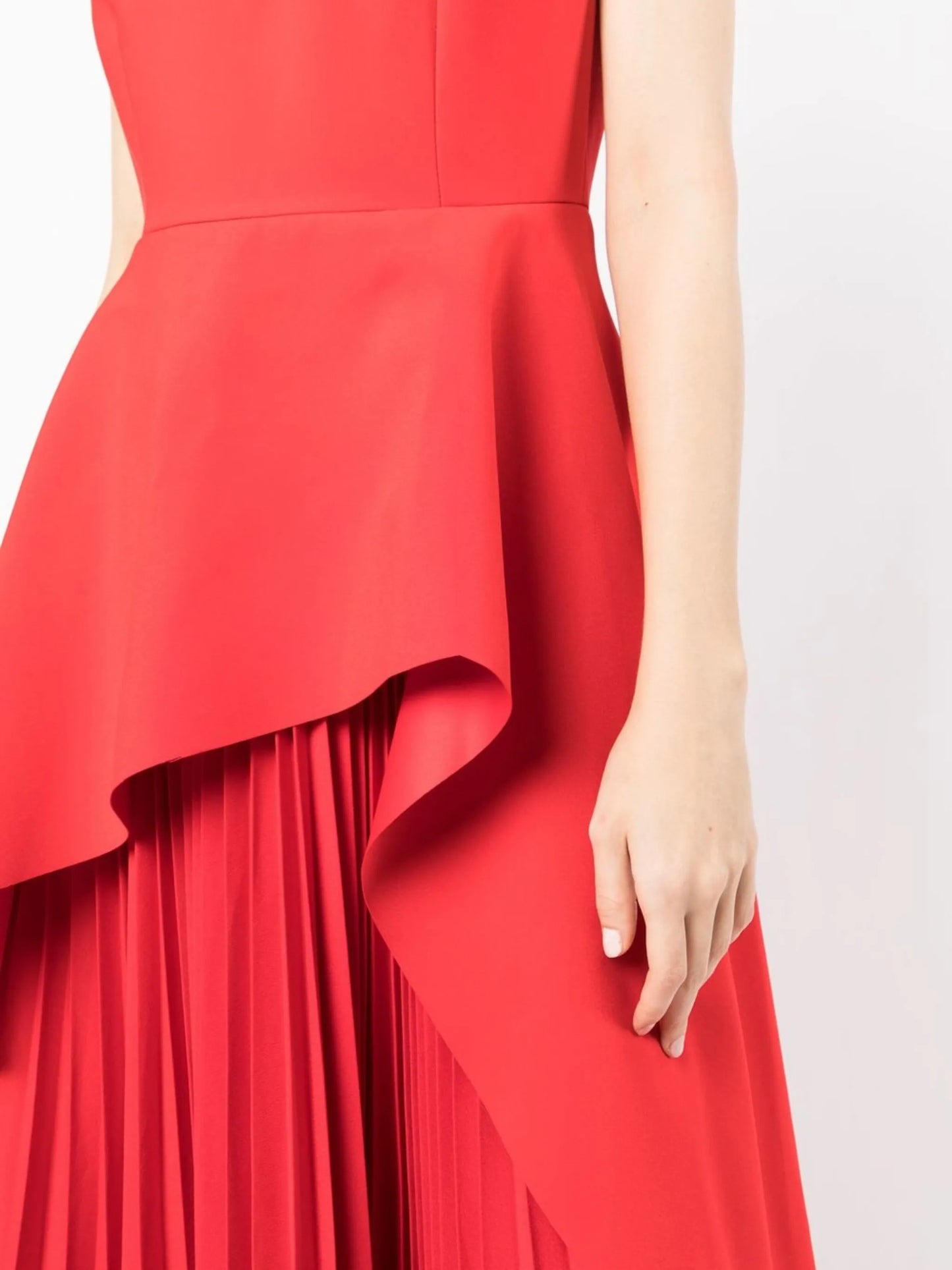 Severny sleeveless flared midi dress