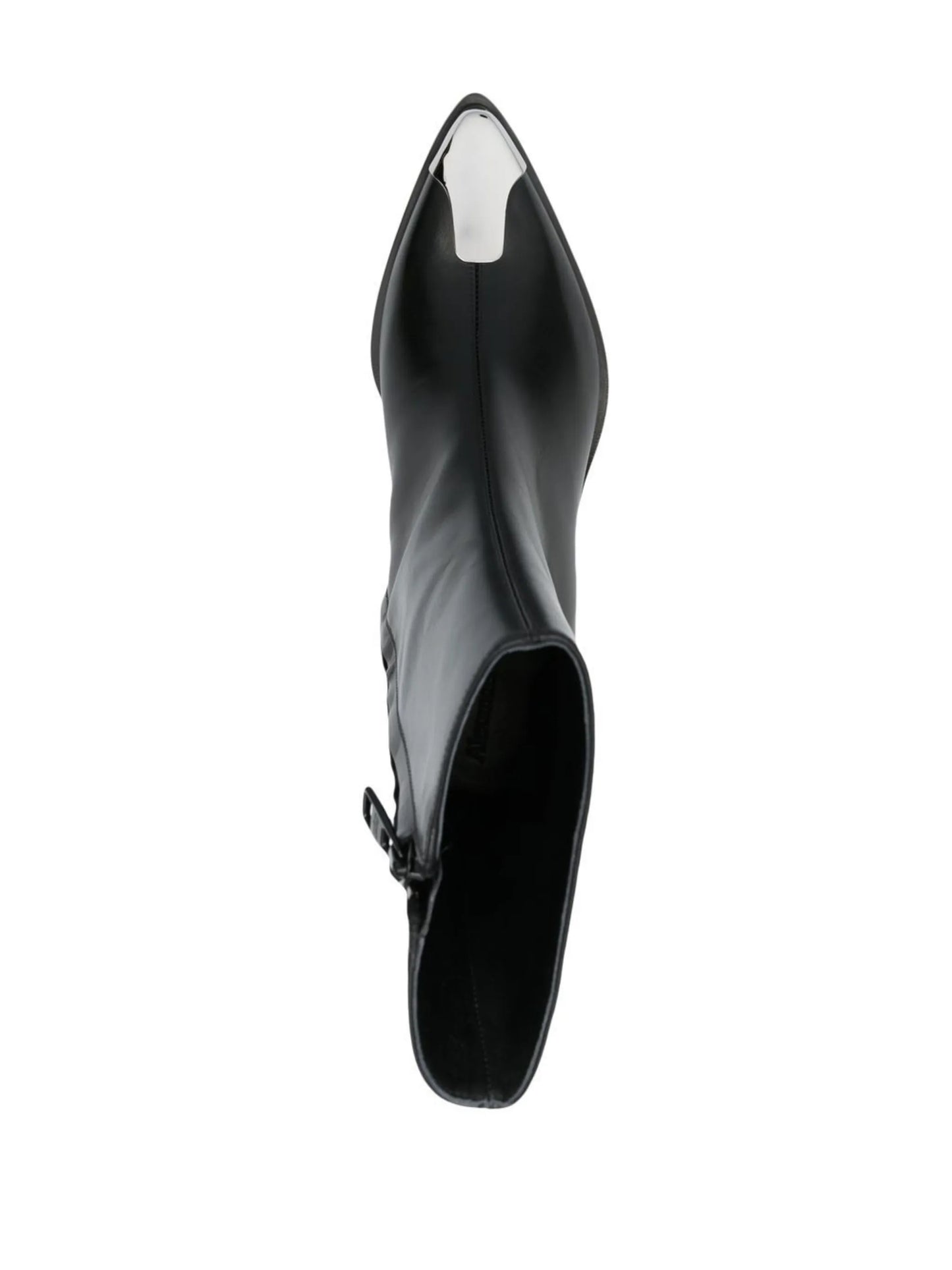 pointed-toe ankle boots