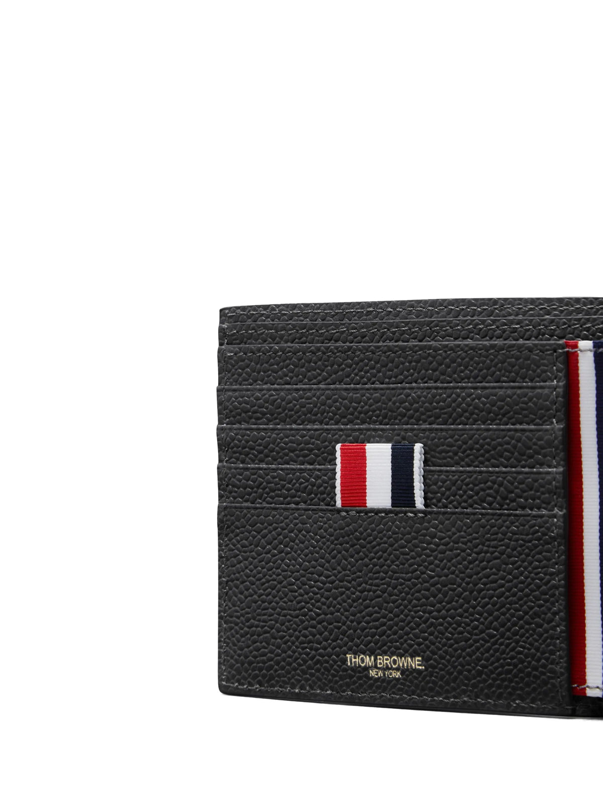 pebble grain bifold wallet
