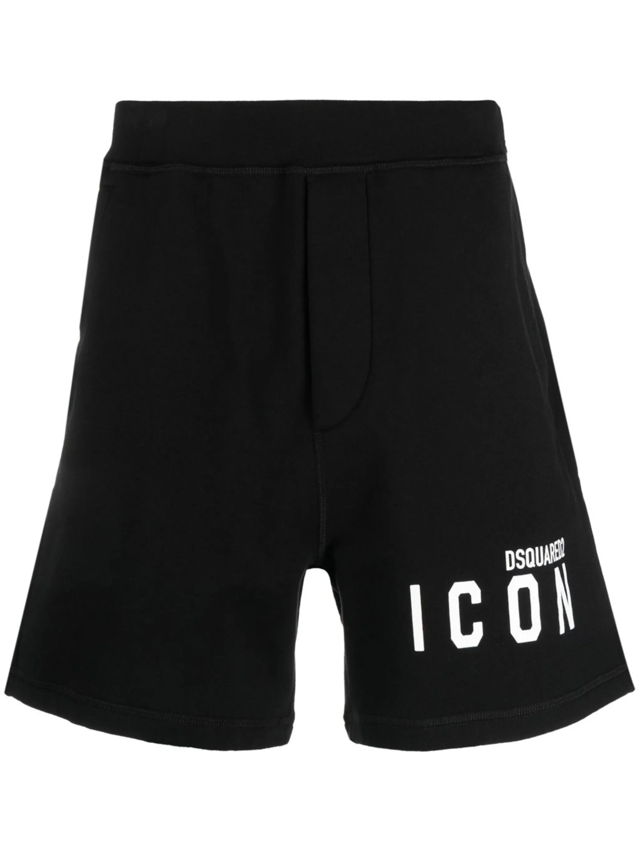 logo-print track shorts