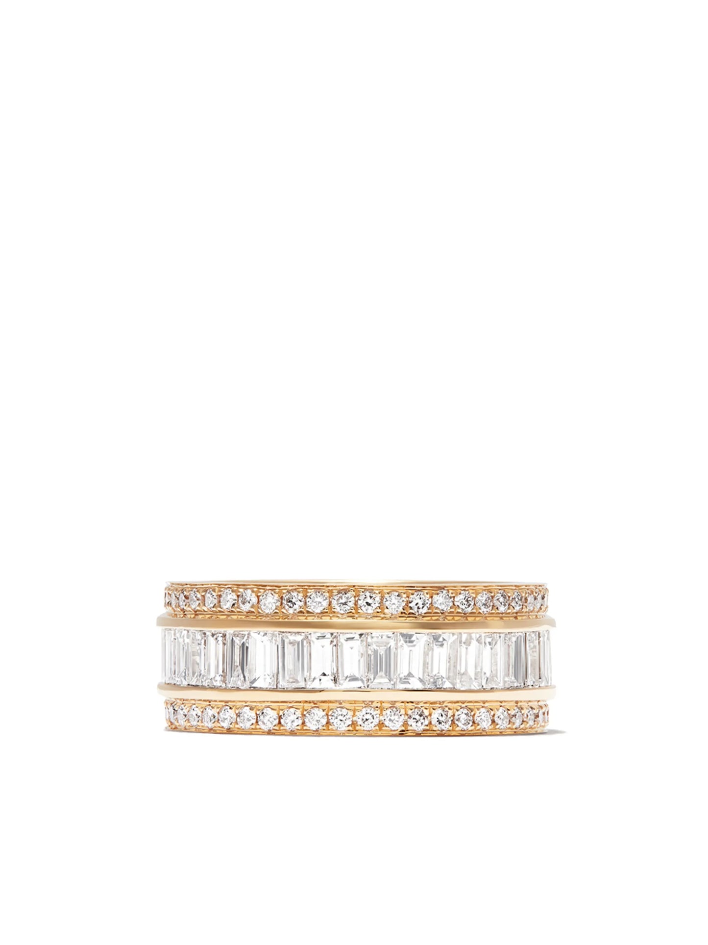 18kt yellow gold diamond eternity ring