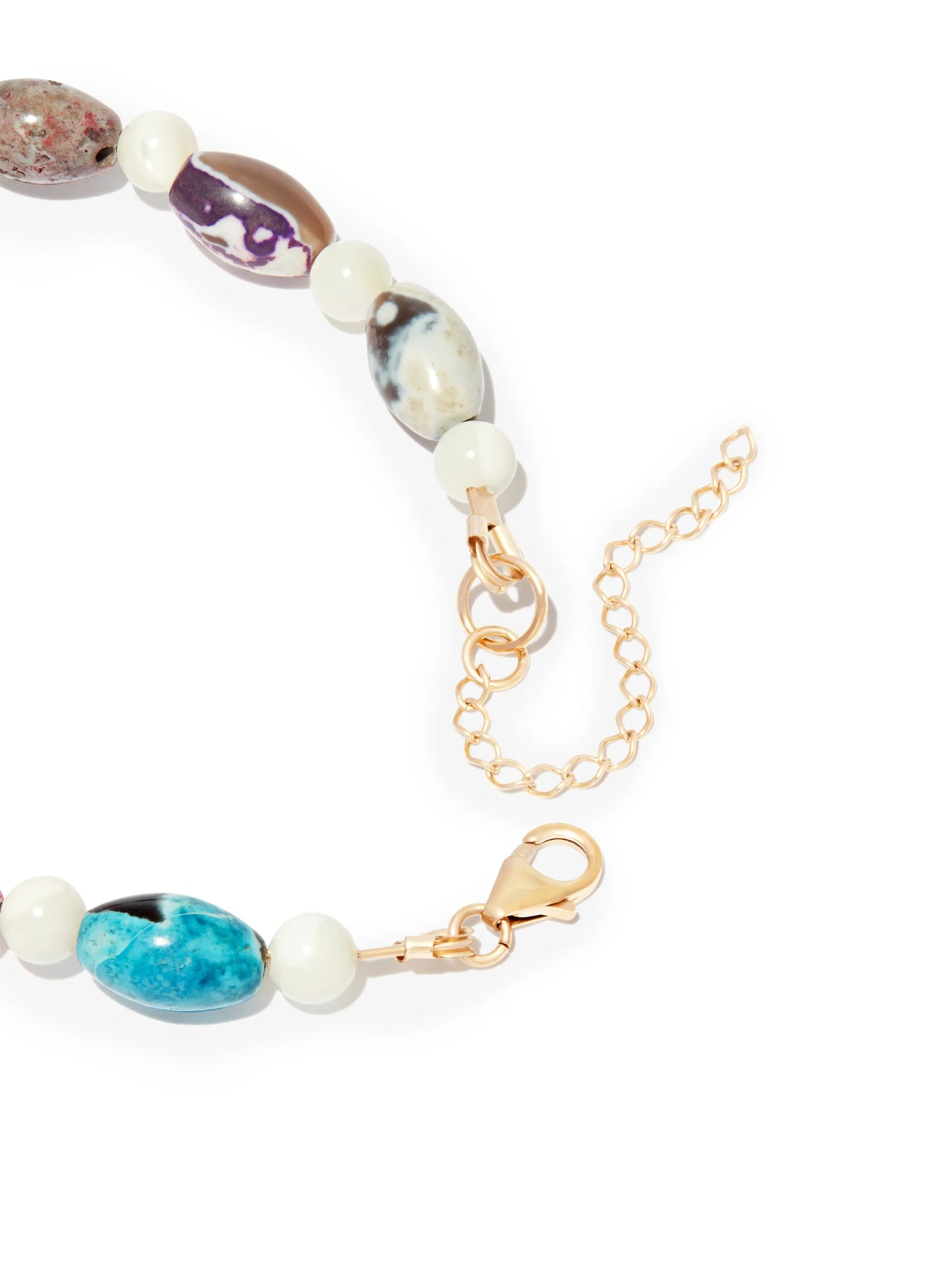 rainbow bead bracelet