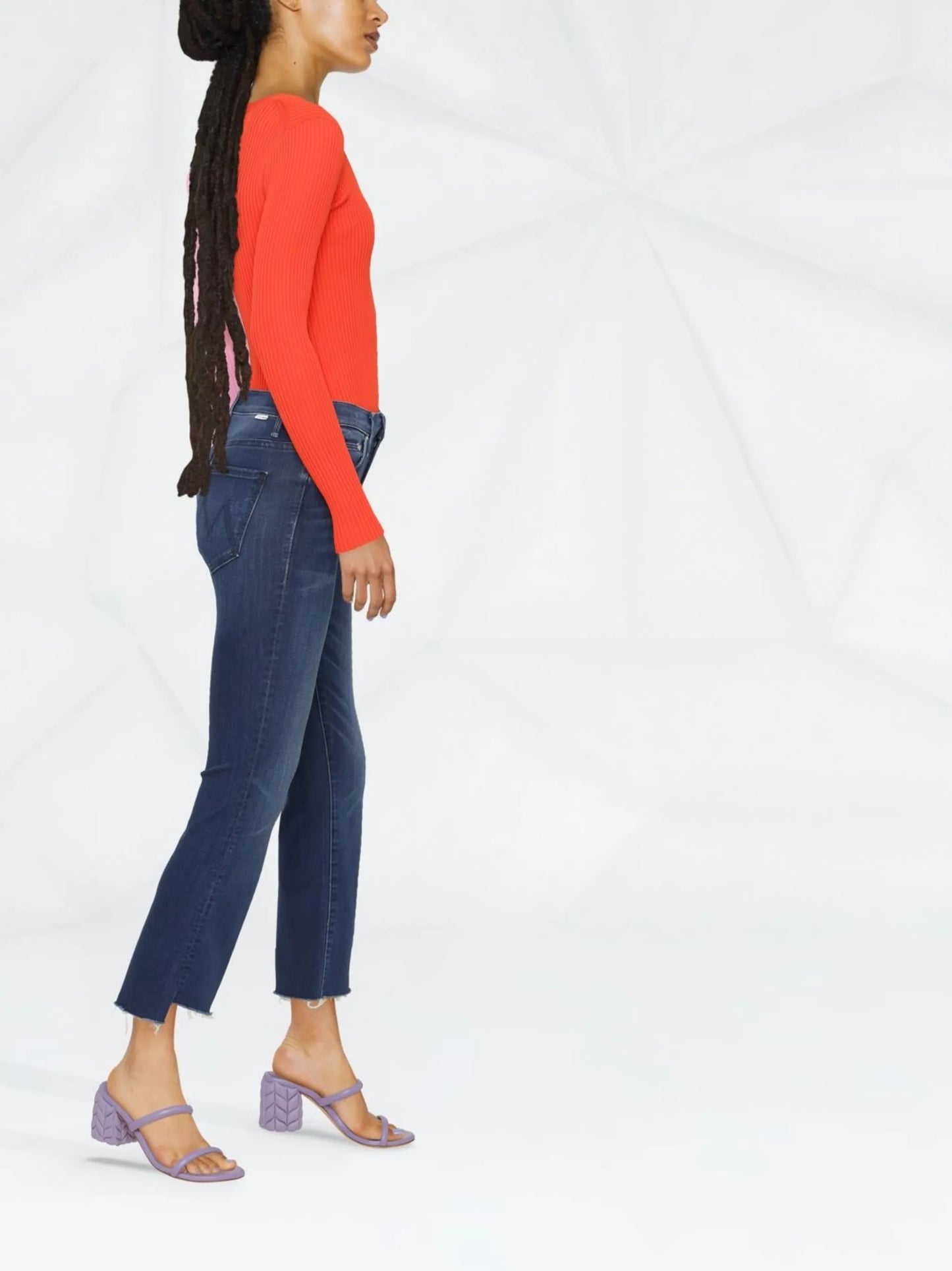 The Insider step-hem jeans