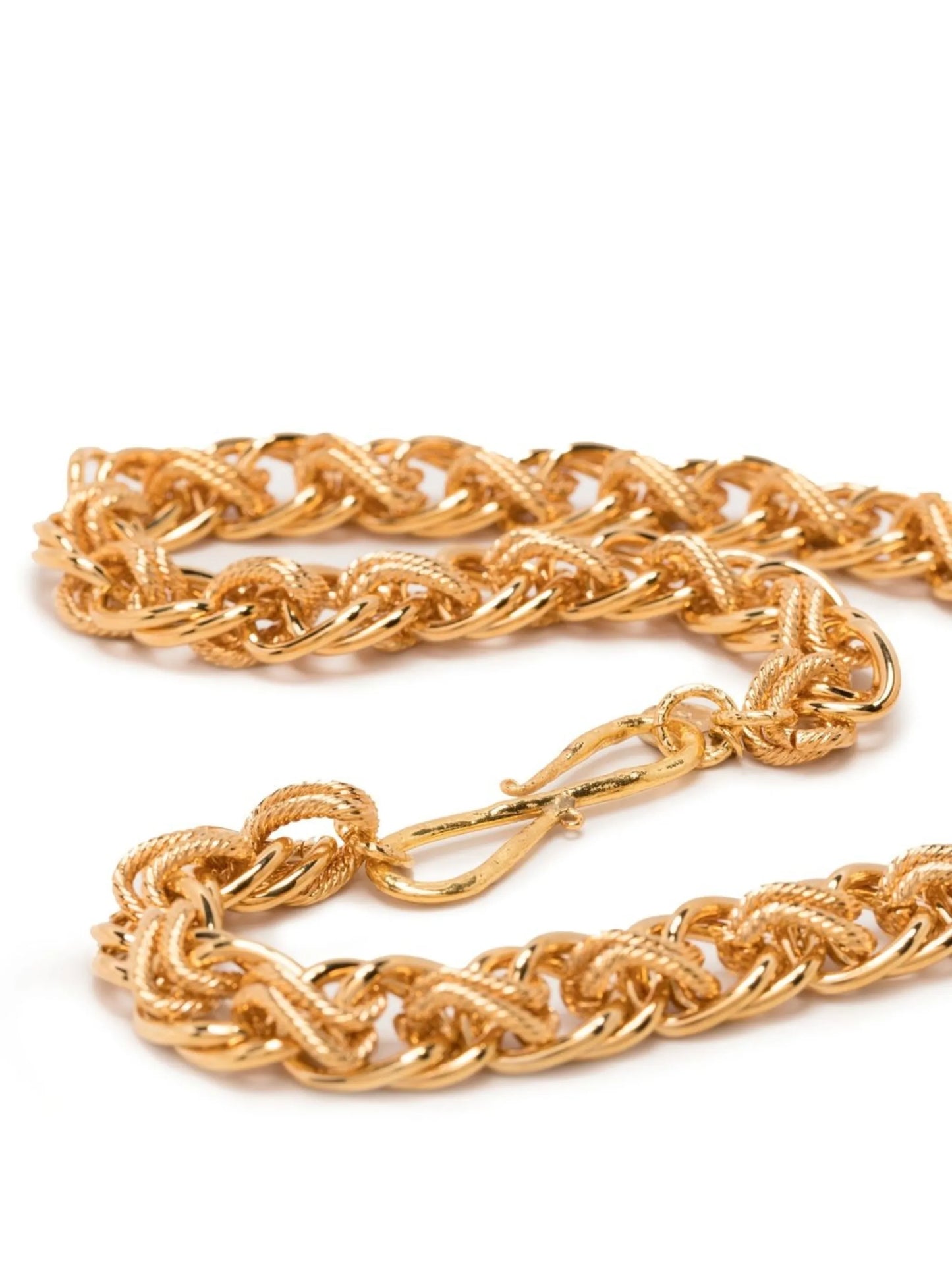 Platon mixed-chain choker necklace
