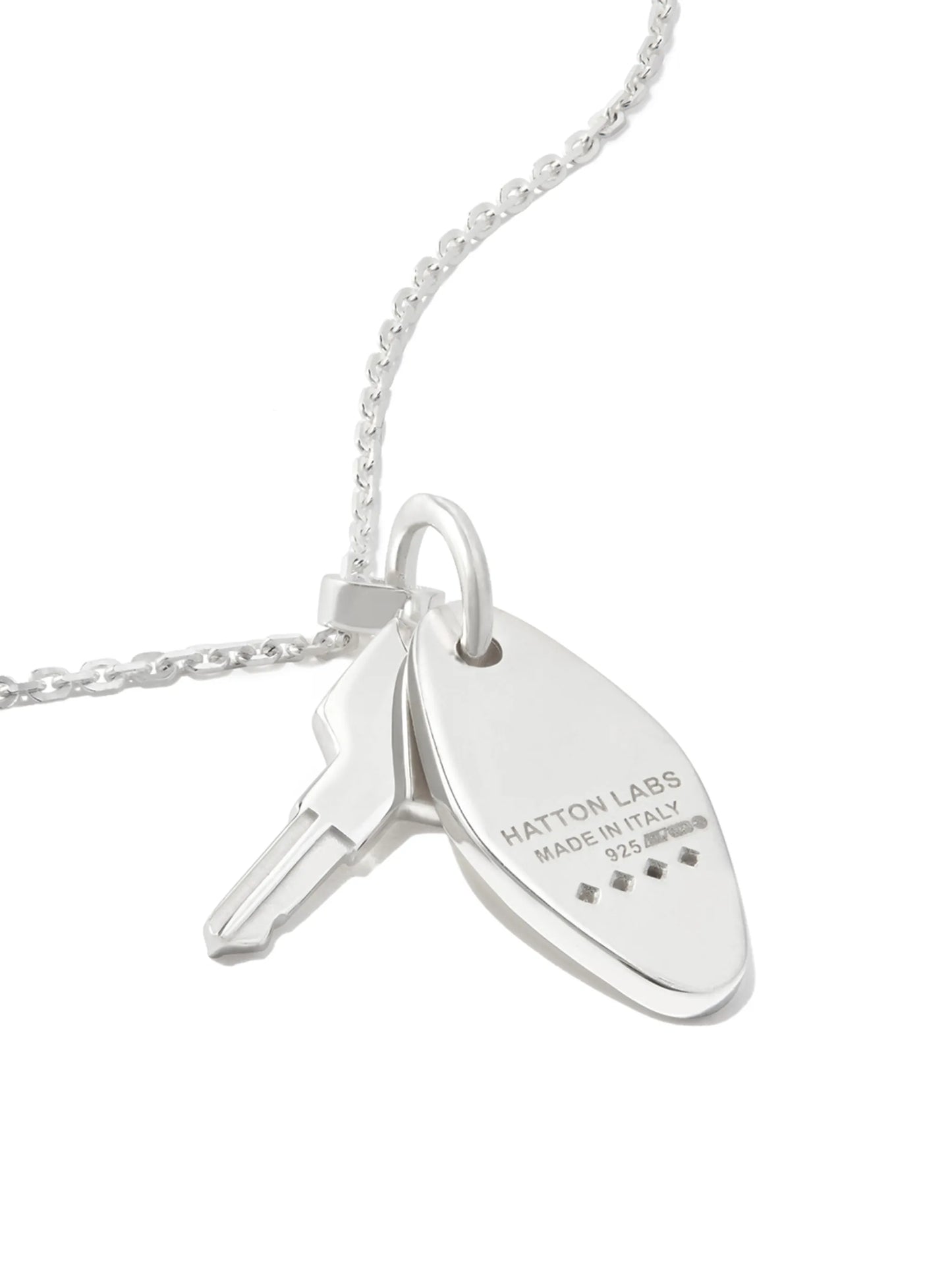 sterling silver Towers Key necklace