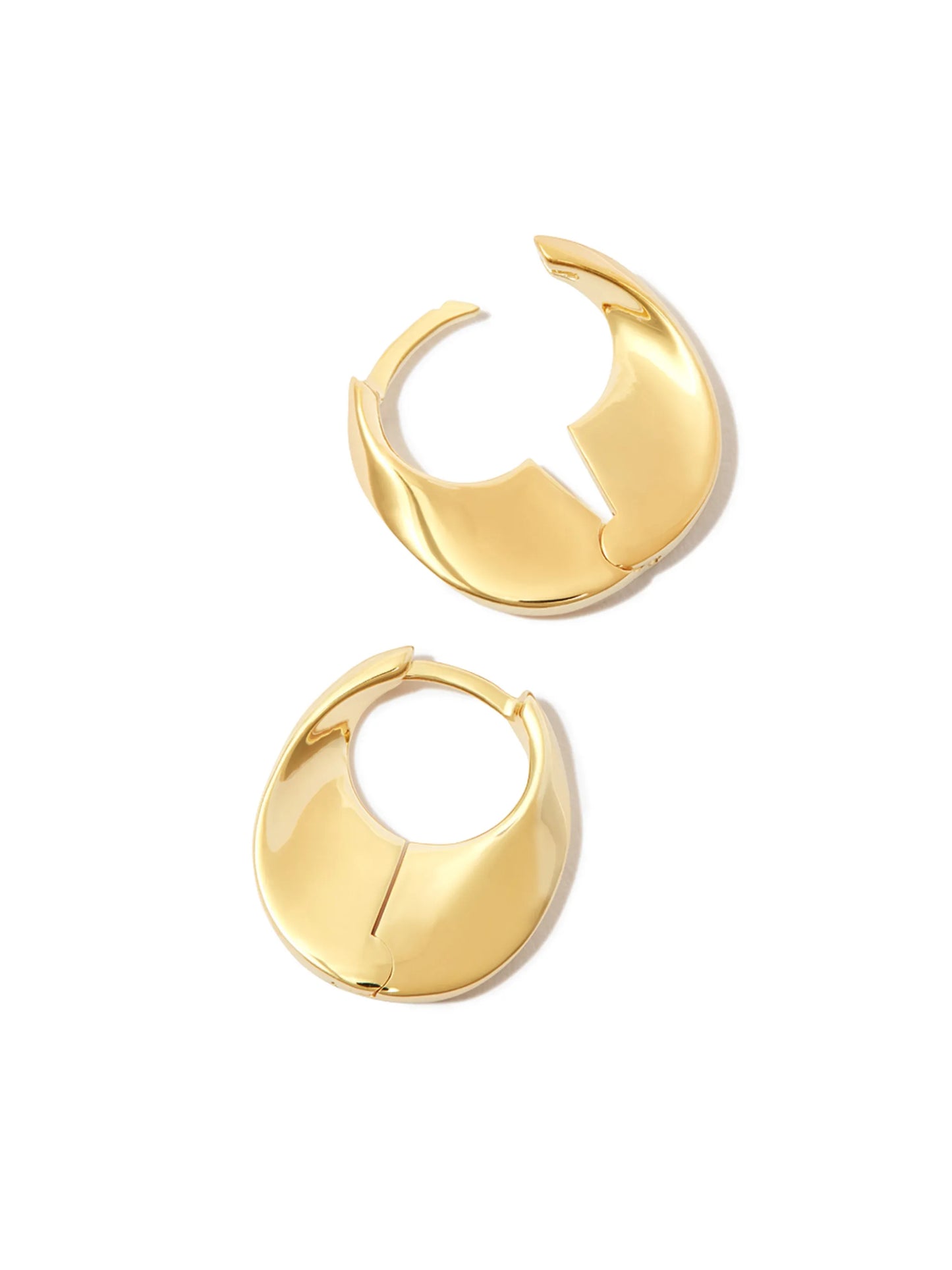 Siren hoop earrings