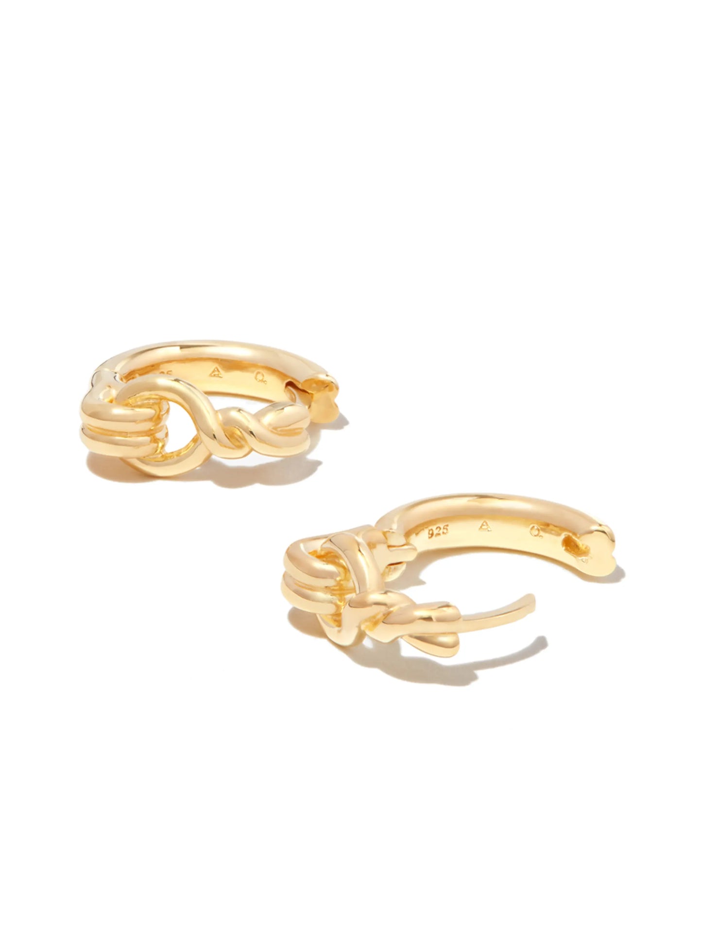 Locked Hoop earrings